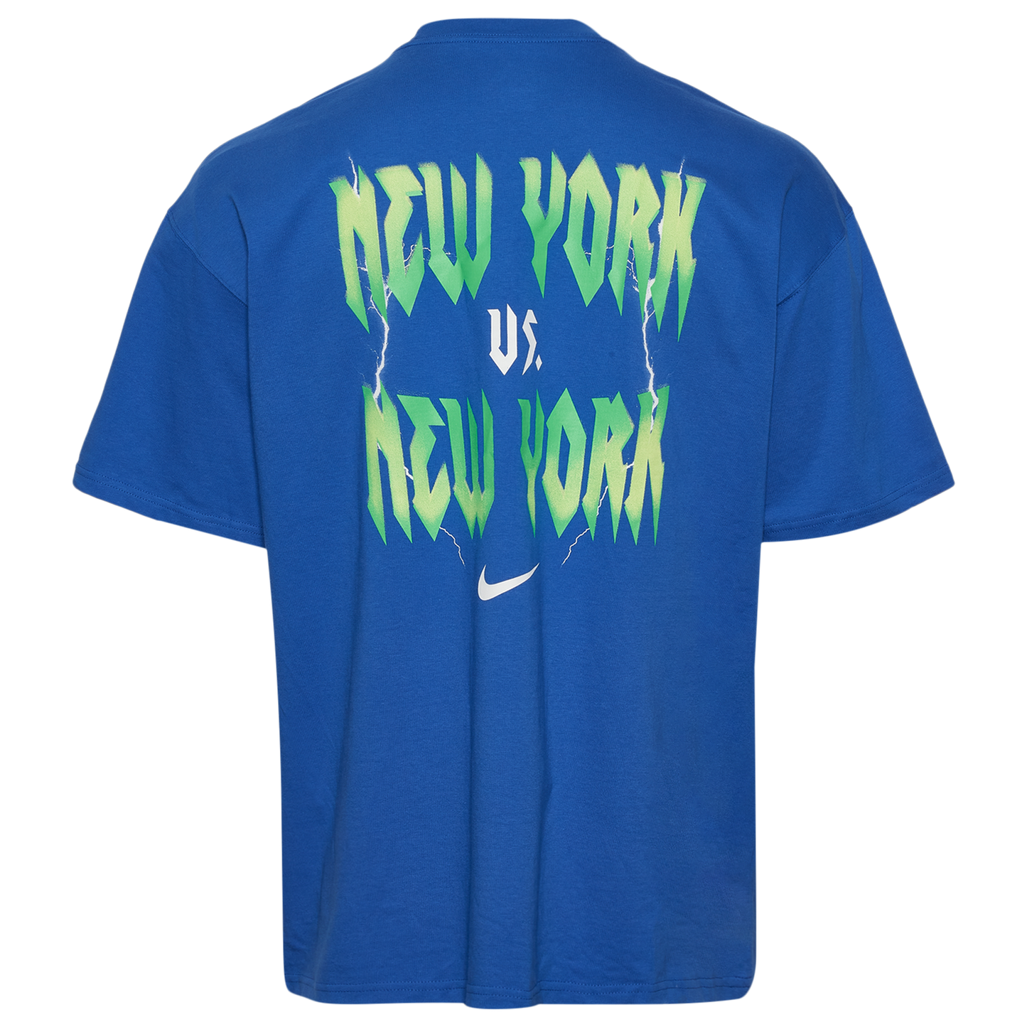 Nike Maximum 90 Short Sleeve T-Shirt - Men's - Green/Game Royal/White