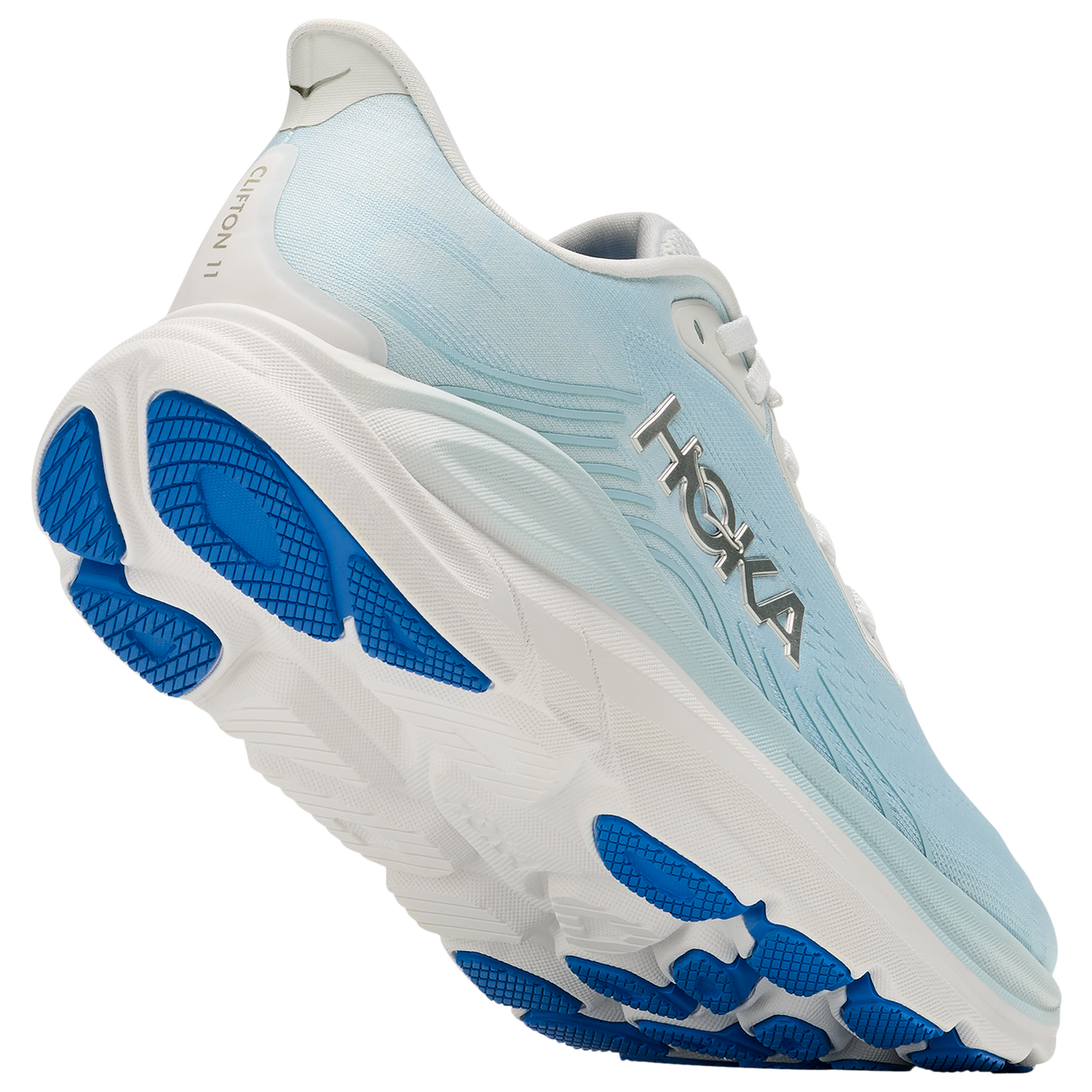 HOKA Clifton 11 - Women's - Frost /Glimmering Blue