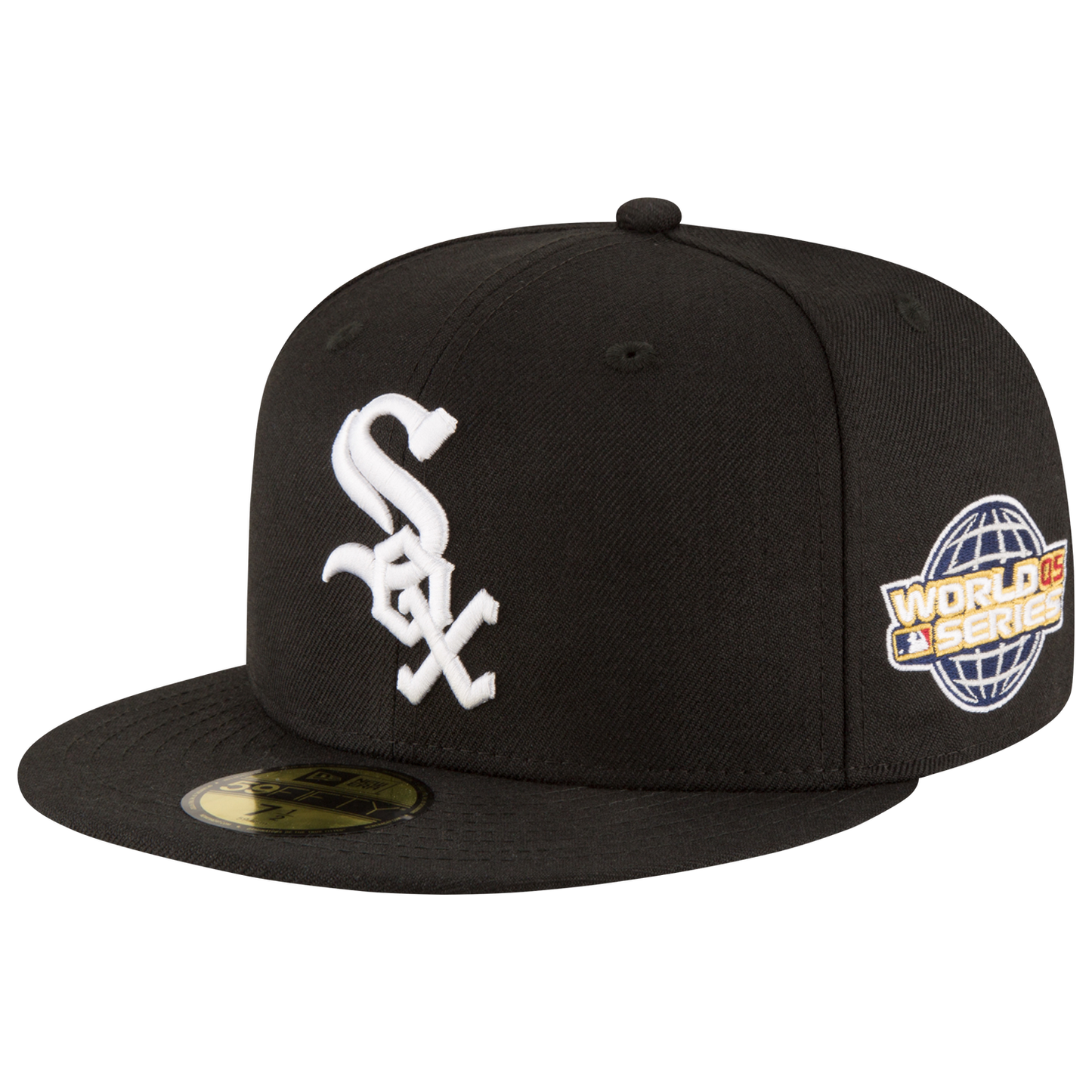 New Era MLB 2005 World Series Patch Fitted Cap - Men's - Black/White