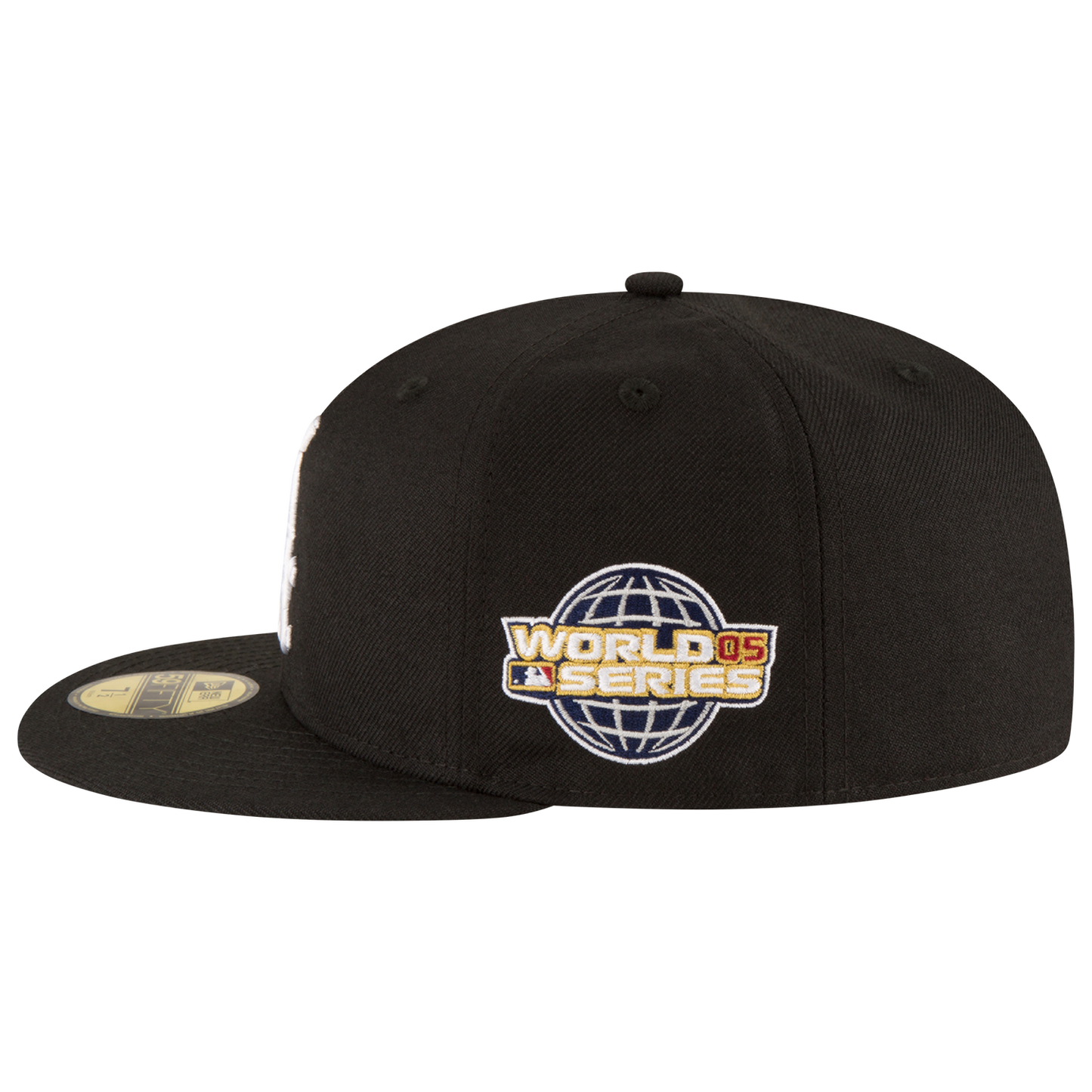 New Era MLB 2005 World Series Patch Fitted Cap - Men's - Black/White