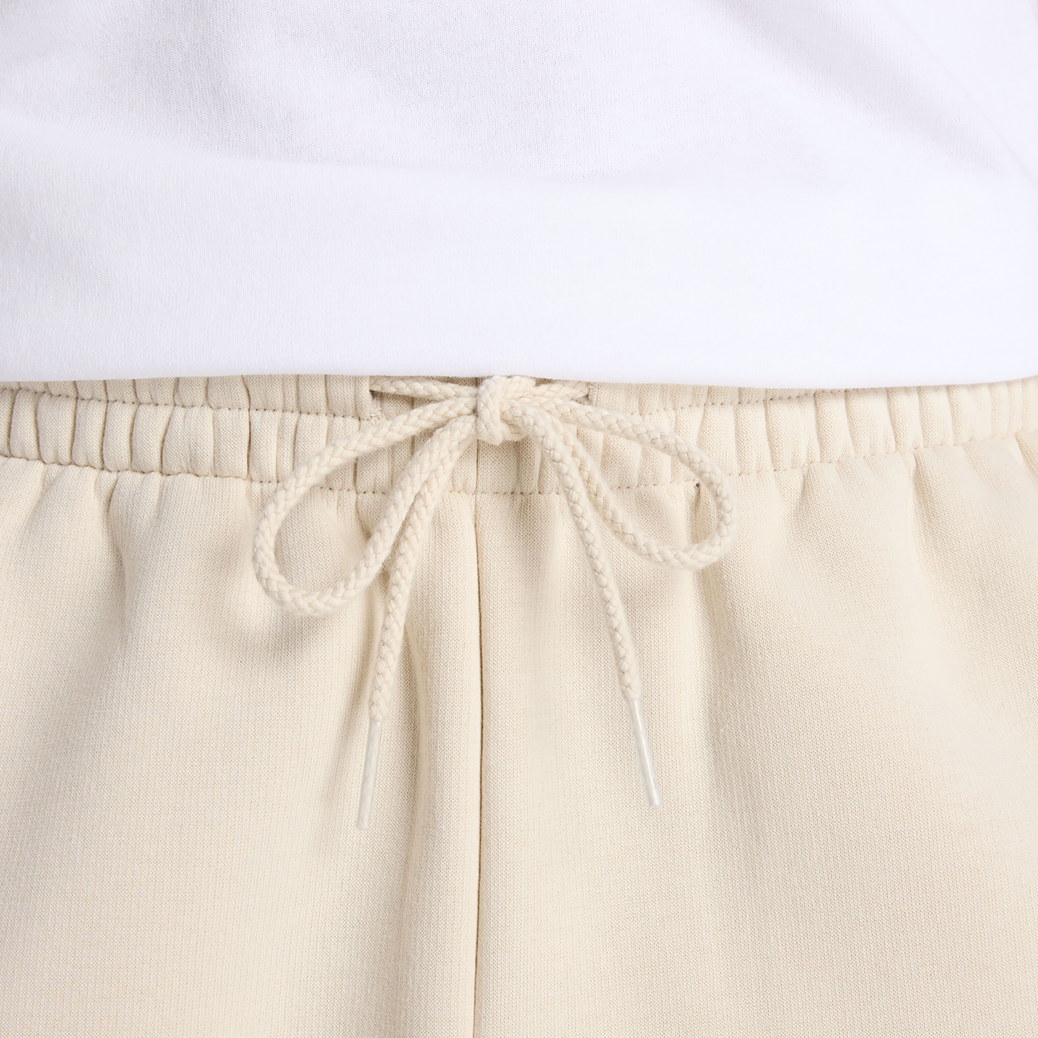 New Balance Fleece Shorts - Men's - Timberwolf/White