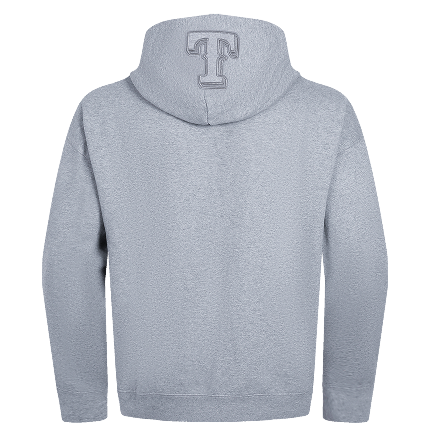 Pro Standard RANGERS NEUTRAL DROP SHOULDER FLC PO HOODIE - Men's - Dark Heather Gray