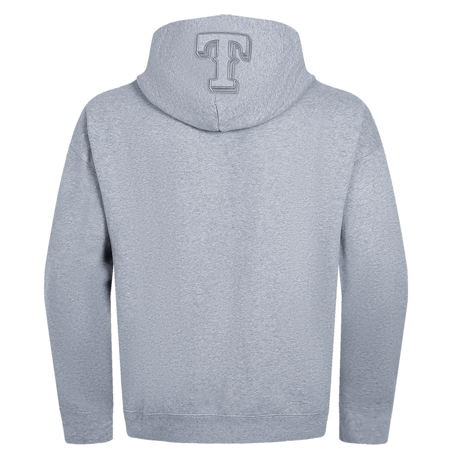 Pro Standard RANGERS NEUTRAL DROP SHOULDER FLC PO HOODIE - Men's - Dark Heather Gray