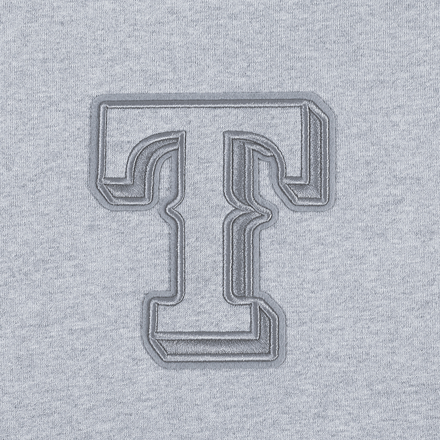 Pro Standard RANGERS NEUTRAL DROP SHOULDER FLC PO HOODIE - Men's - Dark Heather Gray