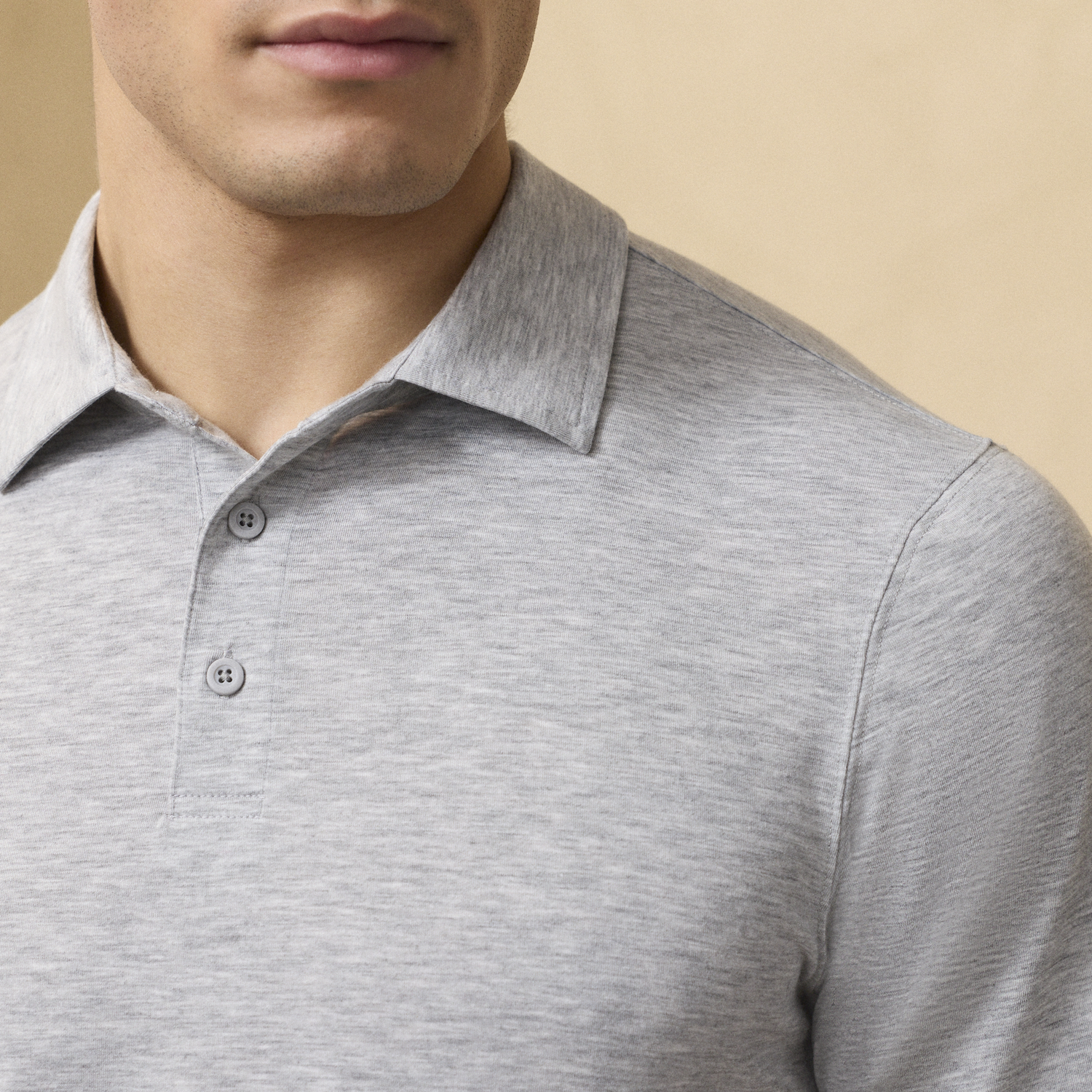 CSG Club Polo - Men's - Heather Gray