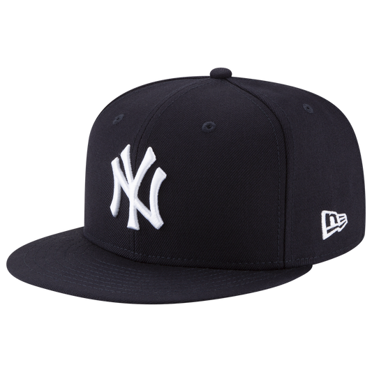New Era Yankees 59Fifty Basic Cap - Men's - Navy/White