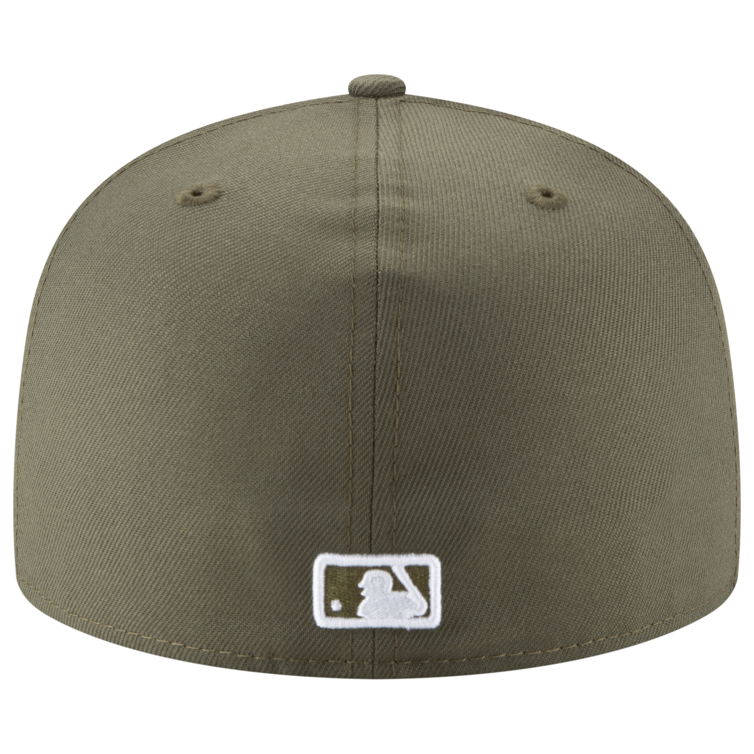 New Era Dodgers 5950 - Men's - White/Olive