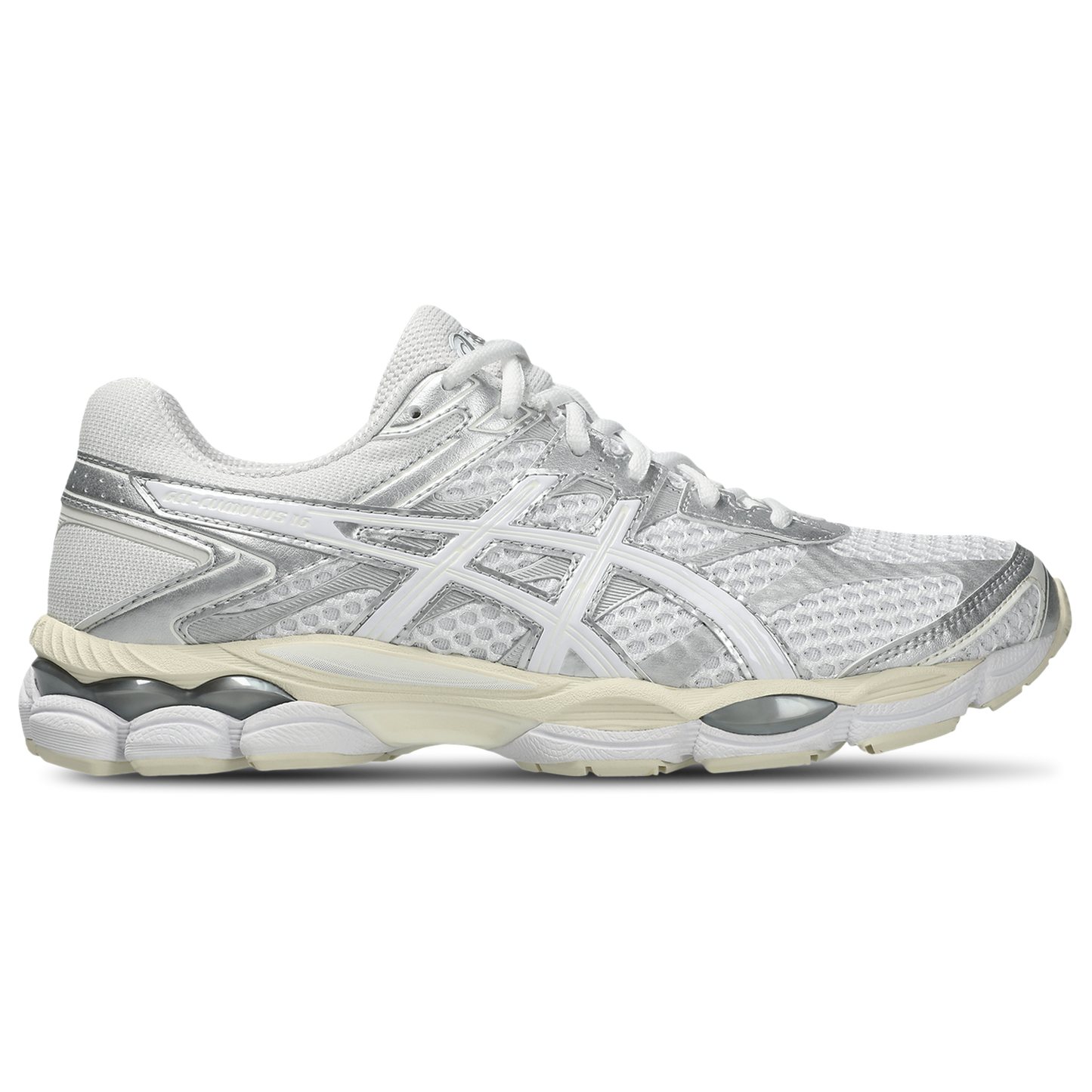 ASICS® GEL-Cumulus 16 - Men's - White/Silver