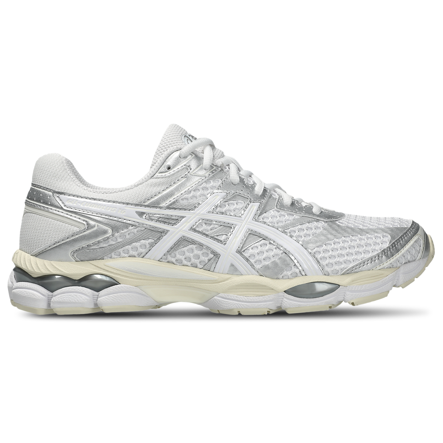 ASICS® GEL-Cumulus 16 - Men's - White/Silver