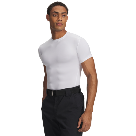 Under Armour Tactical HeatGear® Compression T-Shirt - Men's - White/White