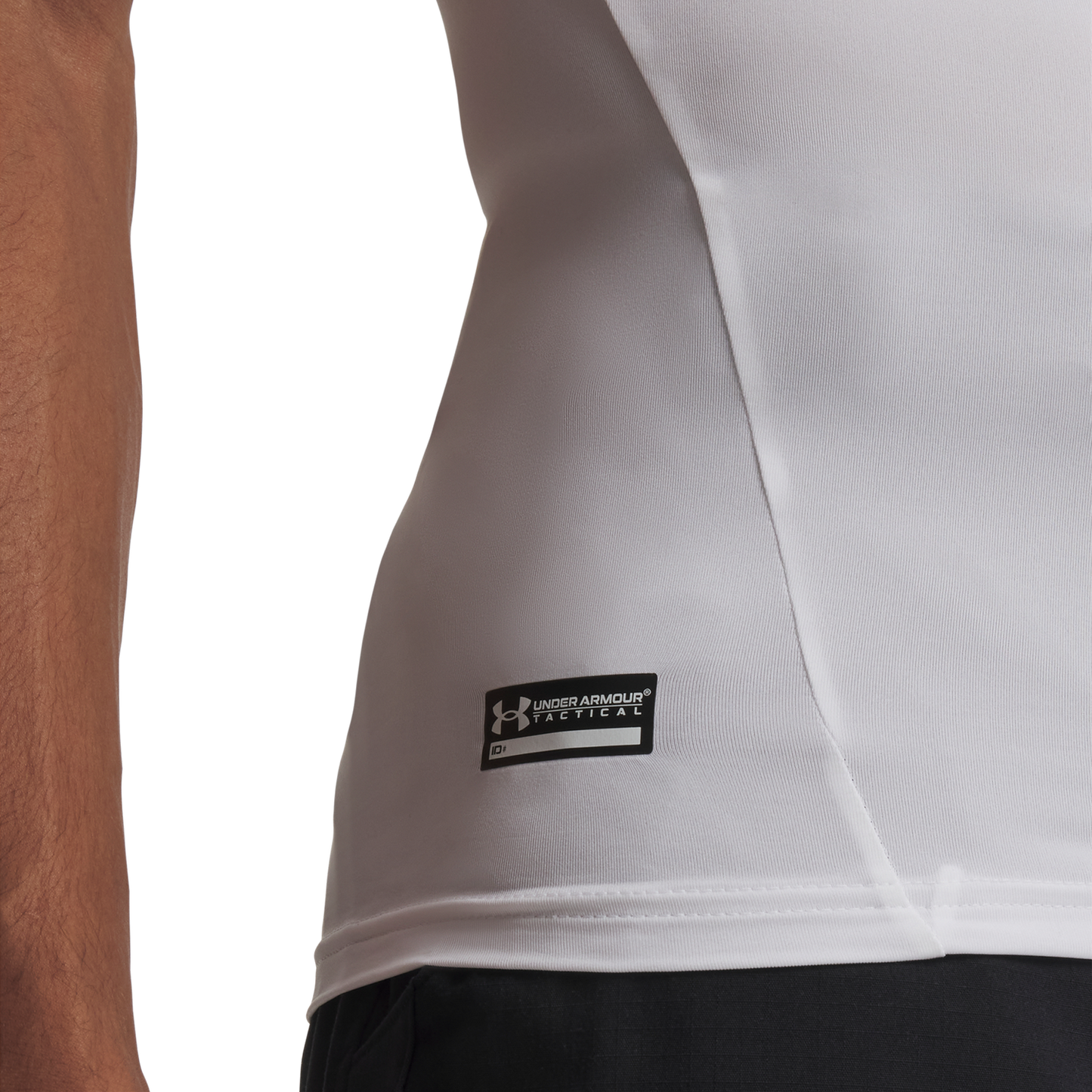 Under Armour Tactical HeatGear® Compression T-Shirt - Men's - White/White