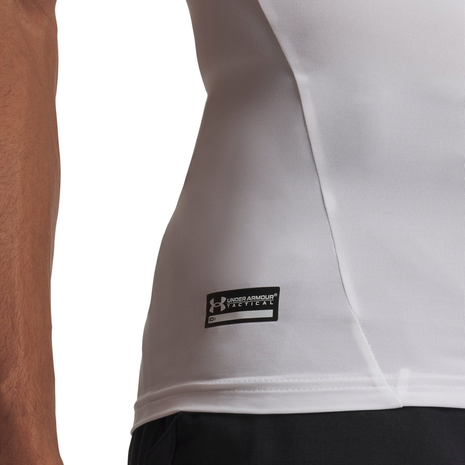 Under Armour Tactical HeatGear® Compression T-Shirt - Men's - White/White