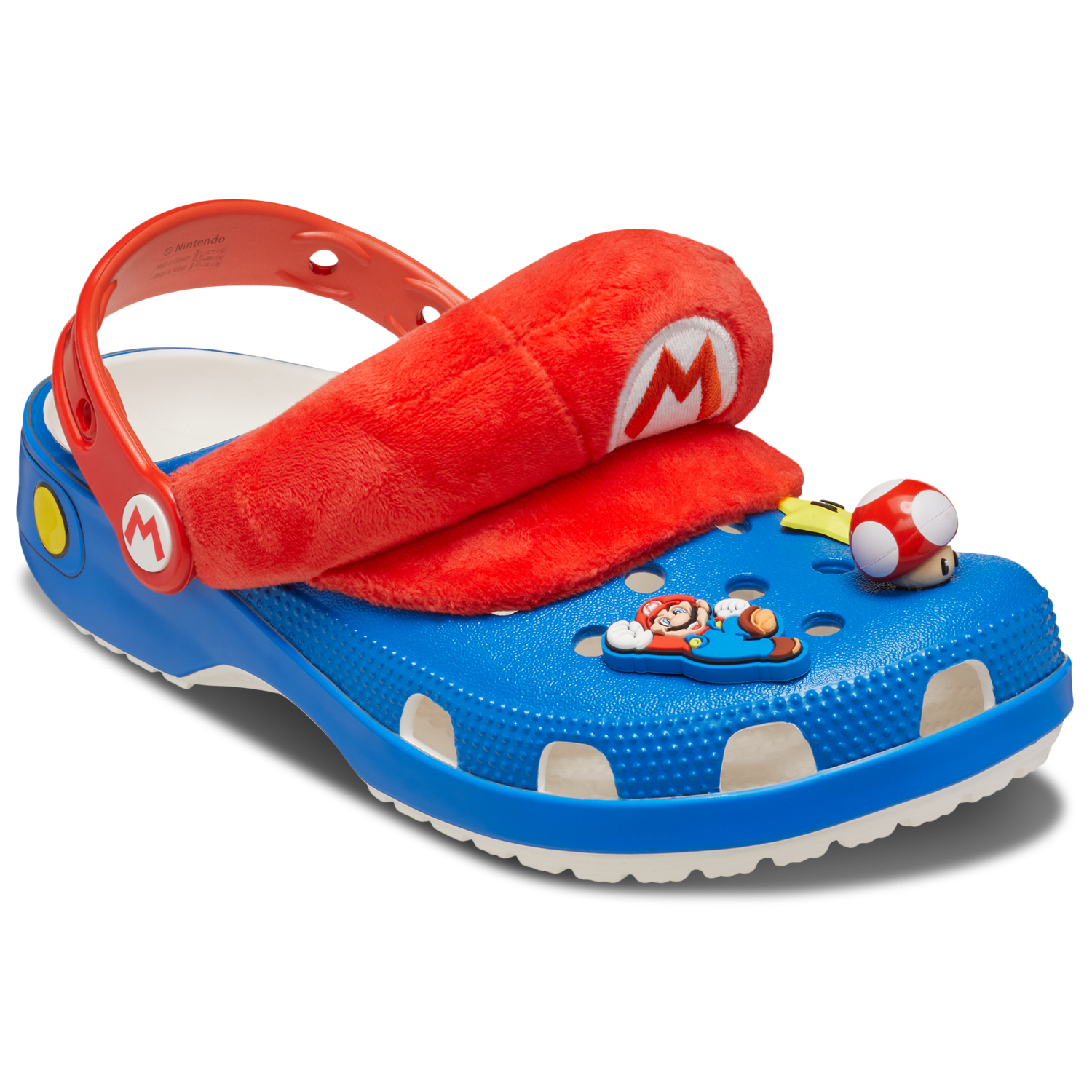 Crocs Mario Classic Clogs - Men's - Blue/Multi/Red