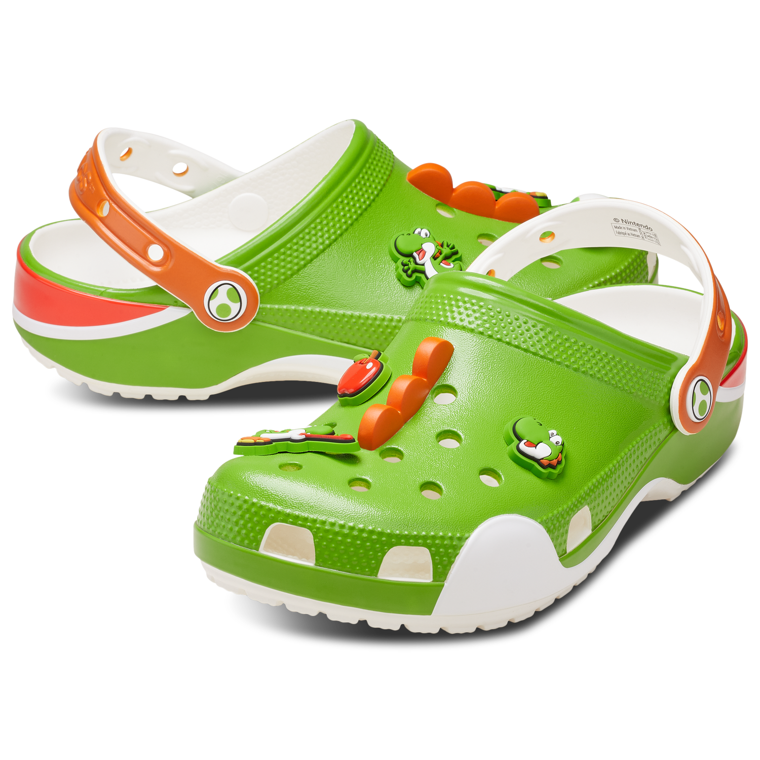 Crocs Yoshi Classic Clogs - Men's - Green/Multi