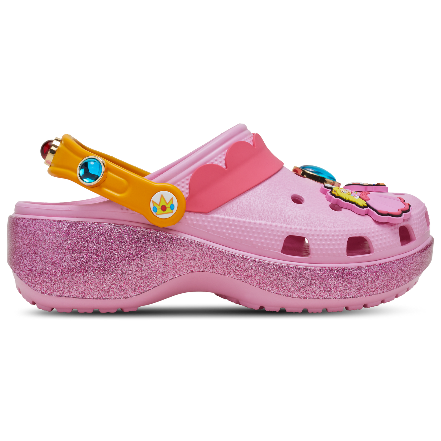 Crocs Princess Peach CLS Platform Clogs - Women's - Pink