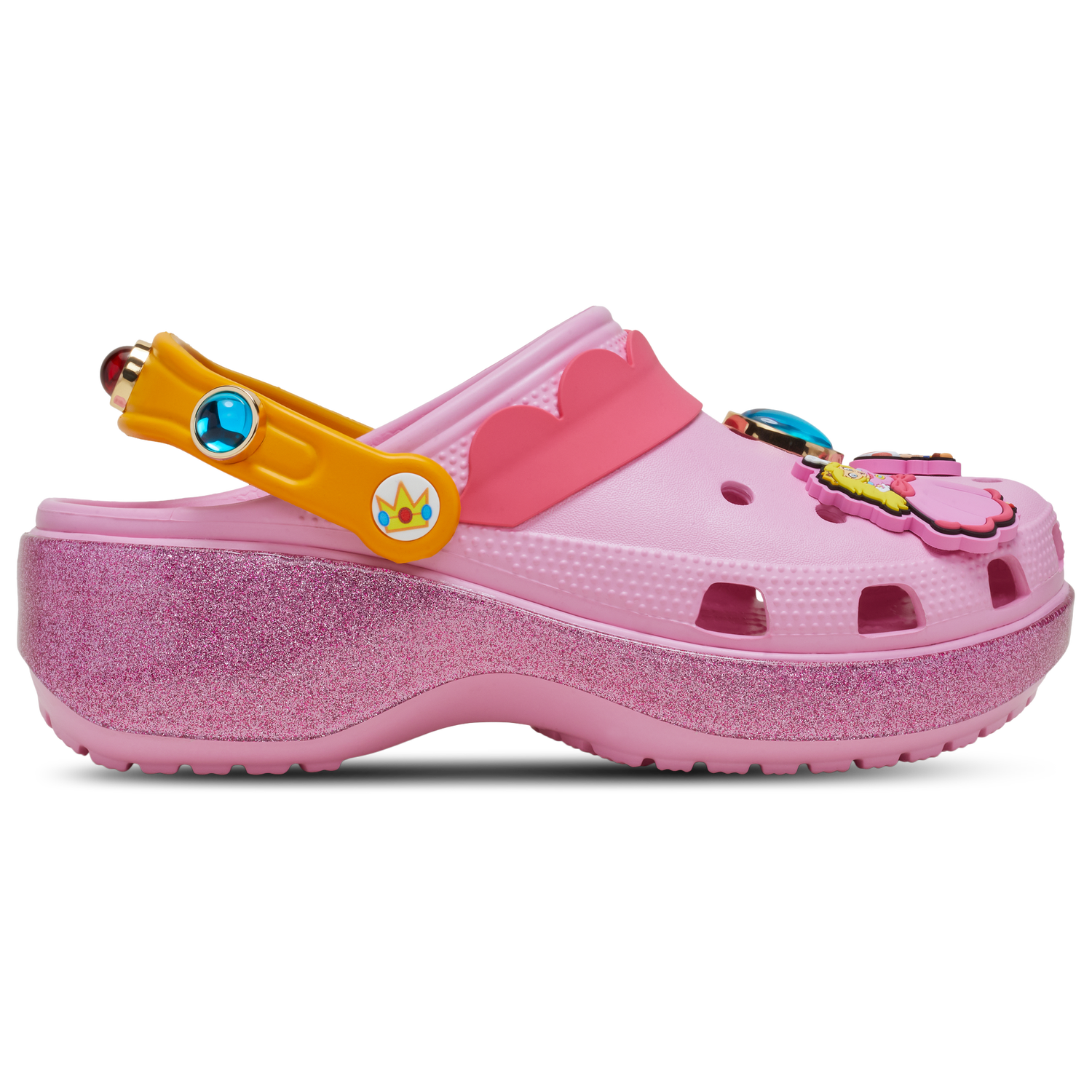 Crocs Princess Peach CLS Platform Clogs - Women's - Pink