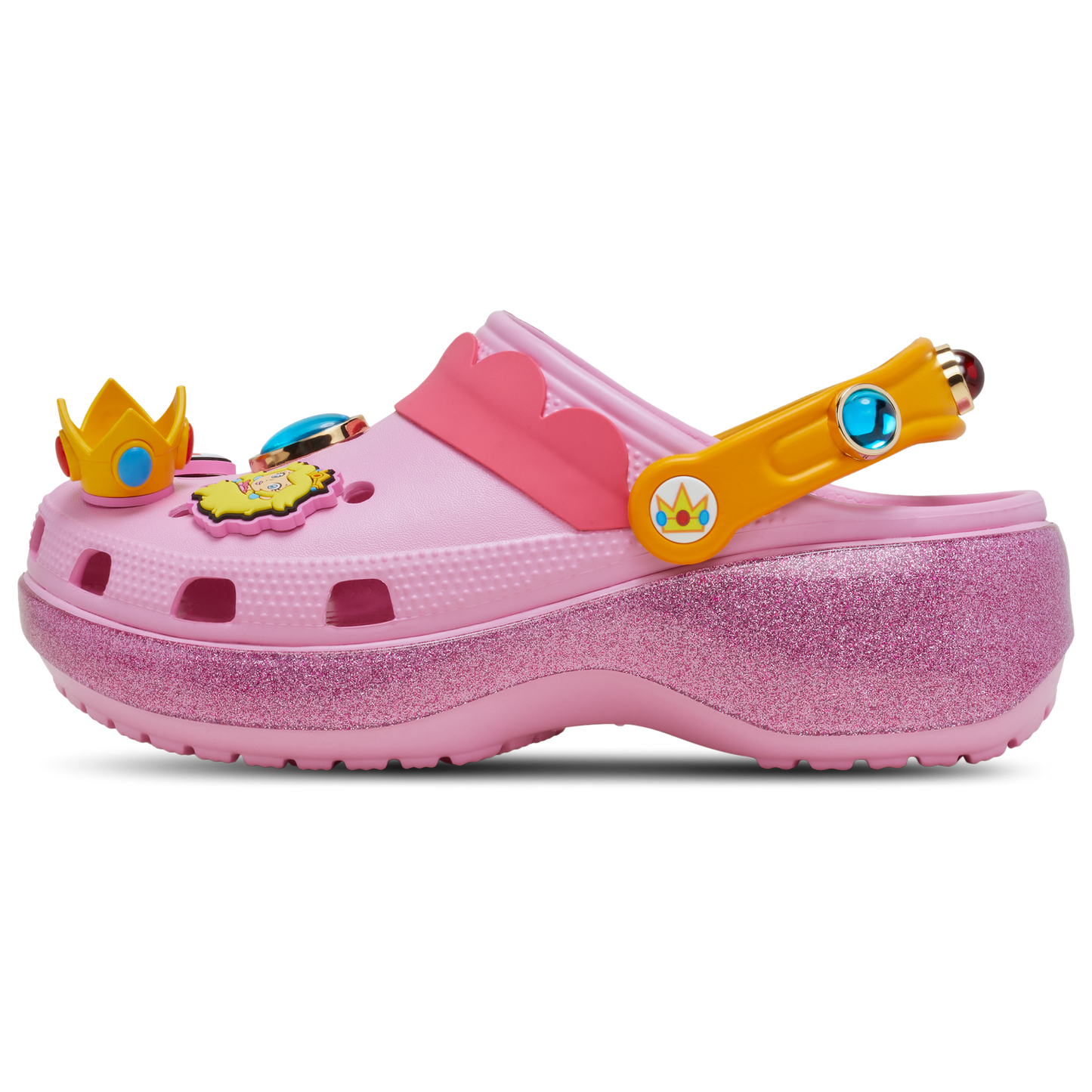 Crocs Princess Peach CLS Platform Clogs - Women's - Pink