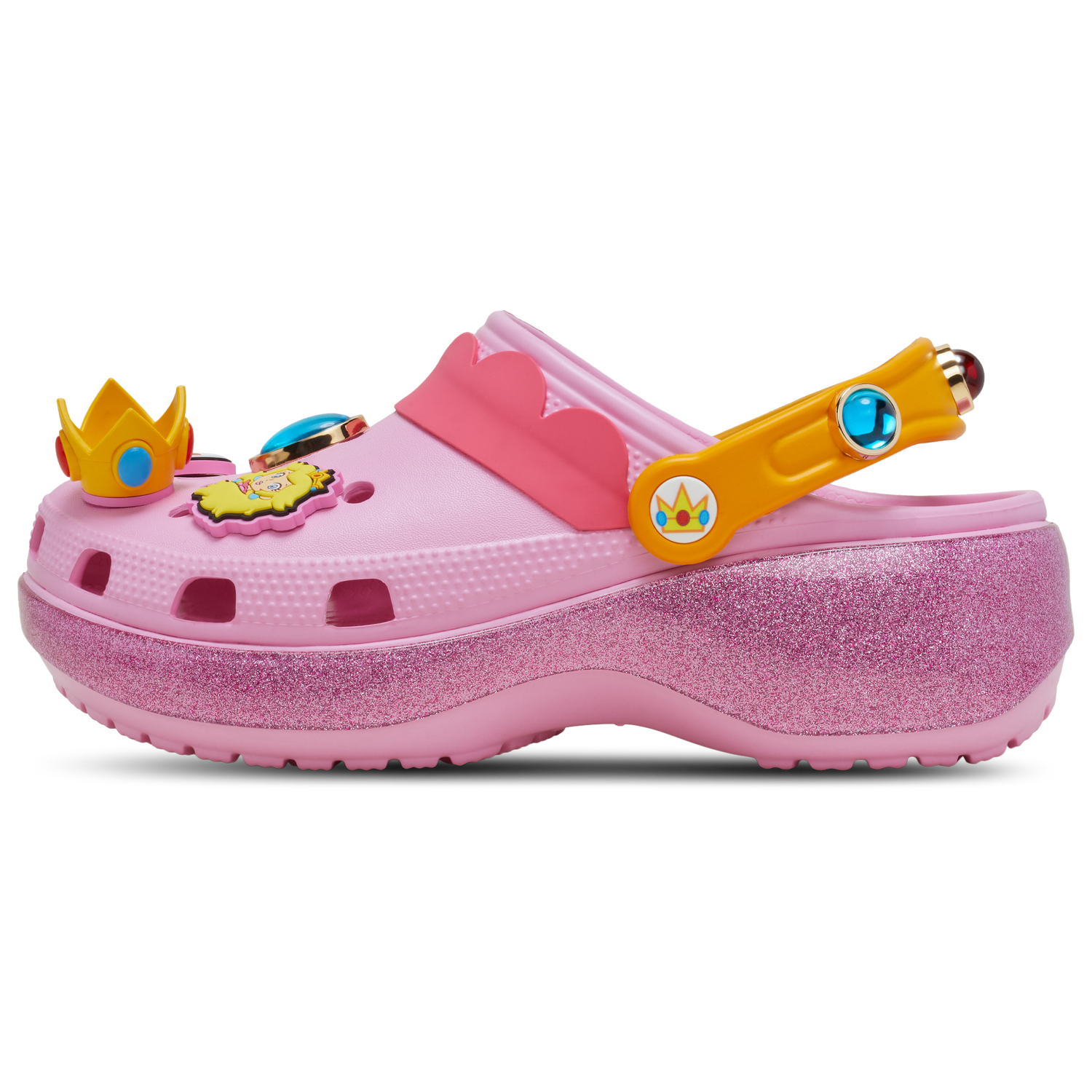 Crocs Princess Peach CLS Platform Clogs - Women's - Pink