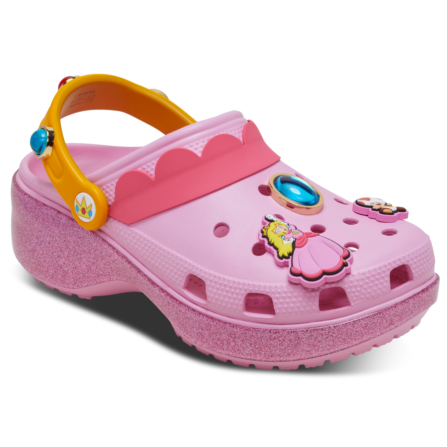Crocs Princess Peach CLS Platform Clogs - Women's - Pink