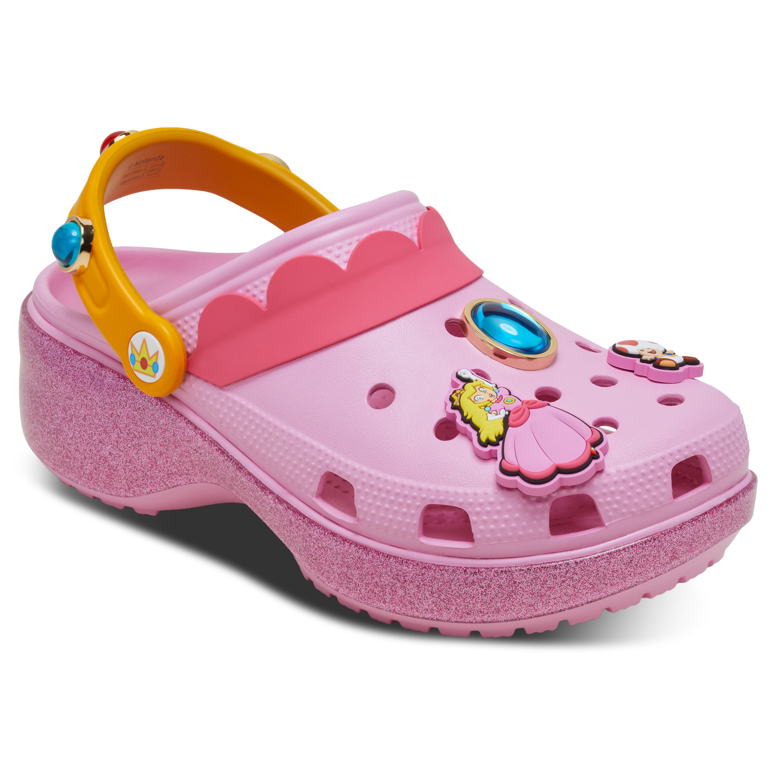 Crocs Princess Peach CLS Platform Clogs - Women's - Pink