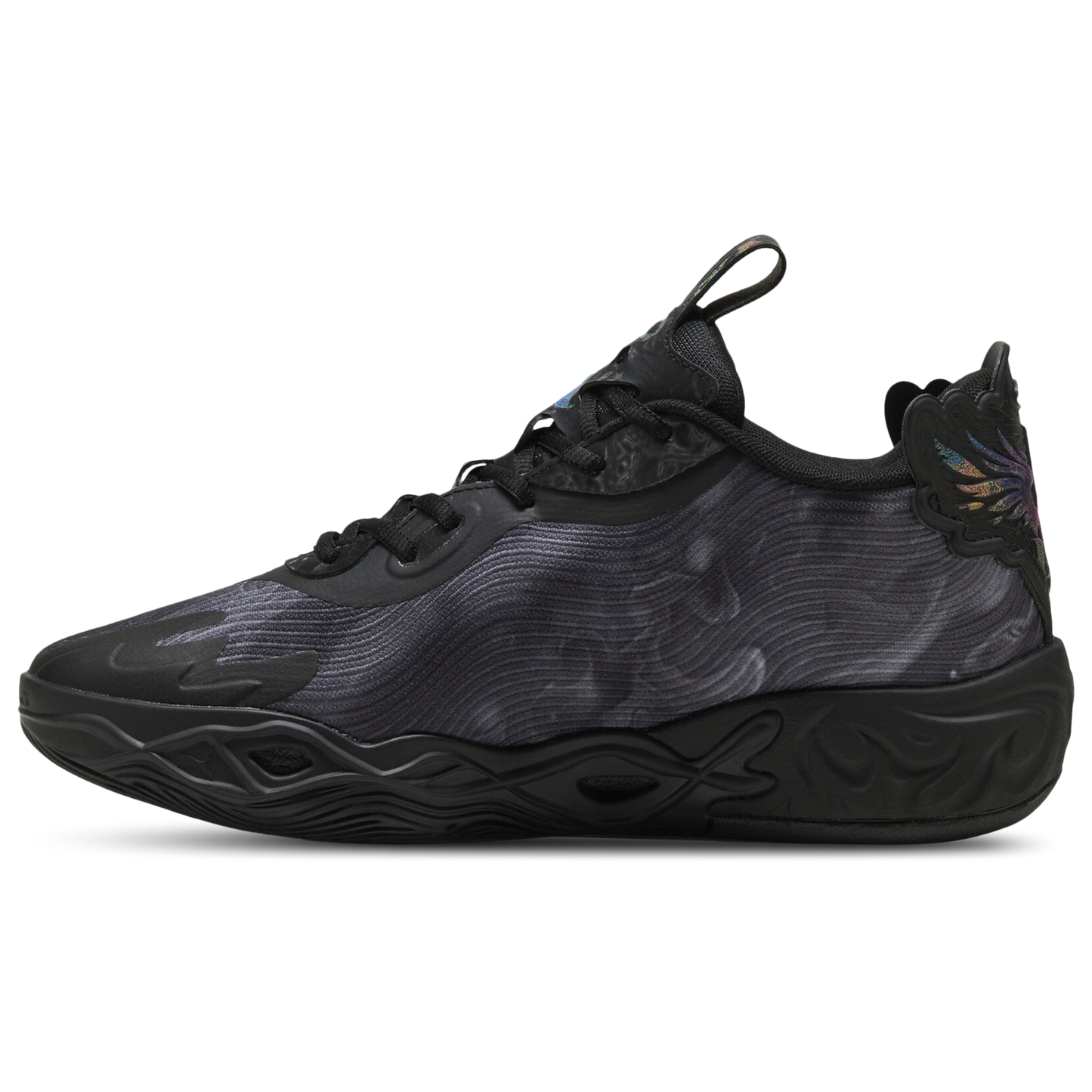PUMA MB.04 Low - Men's - Black/Dark Amethyst