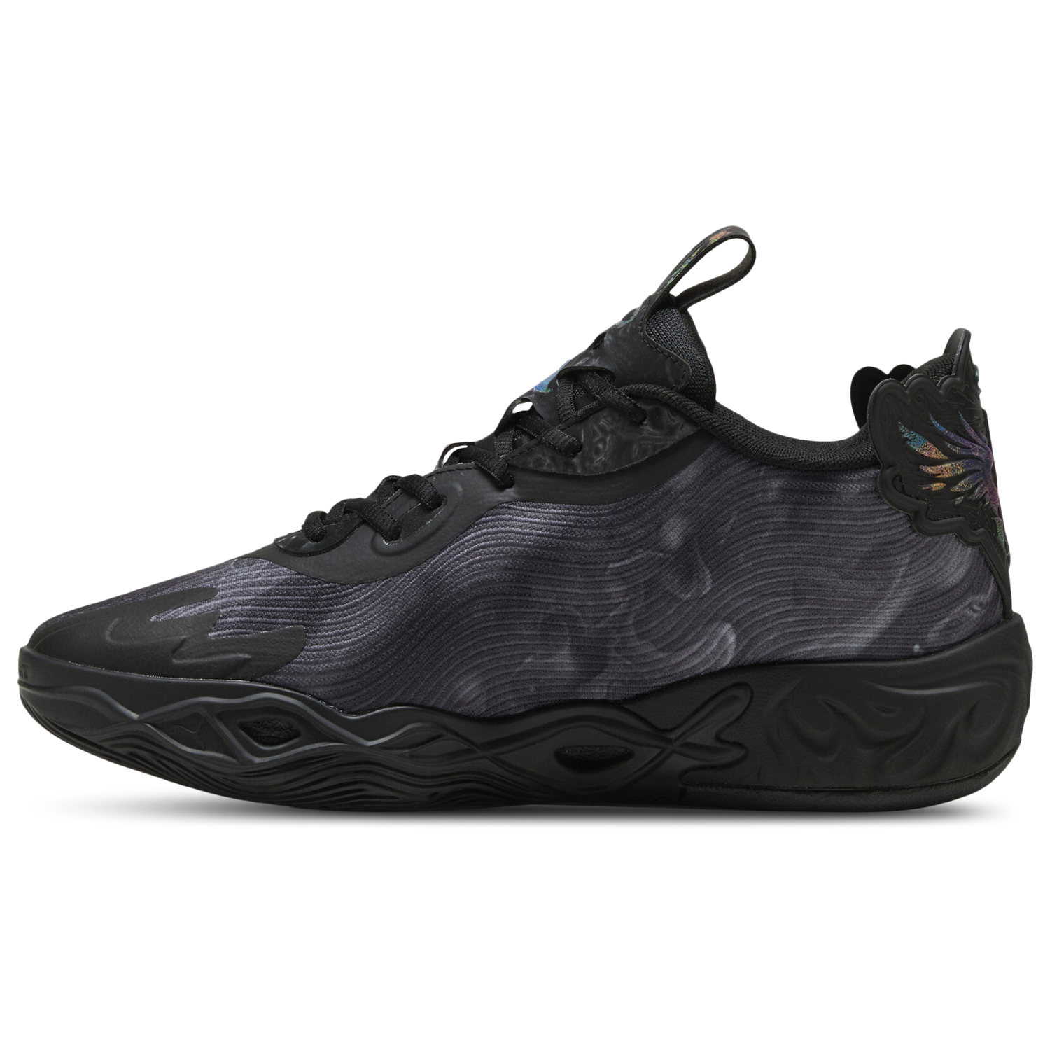 PUMA MB.04 Low - Men's - Black/Dark Amethyst