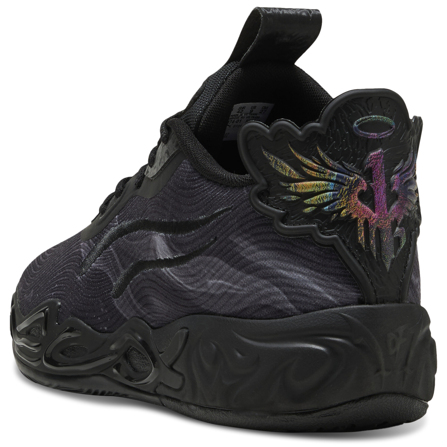 PUMA MB.04 Low - Men's - Black/Dark Amethyst