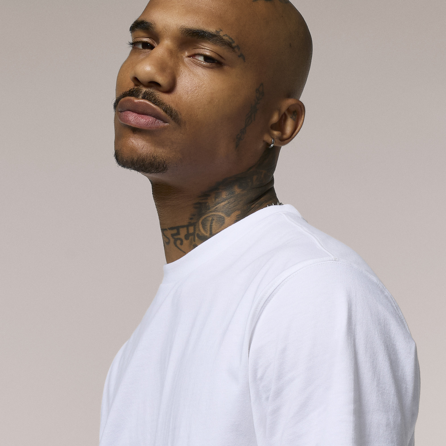 LCKR Basic T-Shirt - Men's - White/White