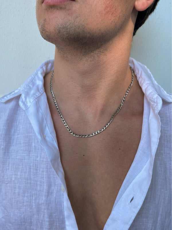 FIGARO CHAIN 5MM | Silver