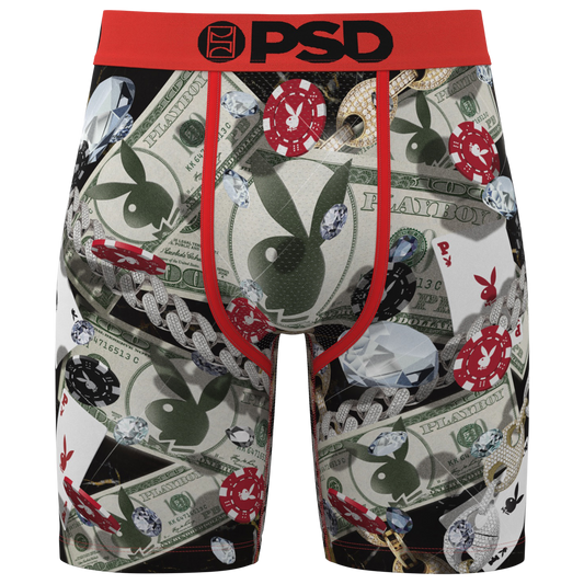 PSD Graphic Briefs - Men's - Red/Black/Green