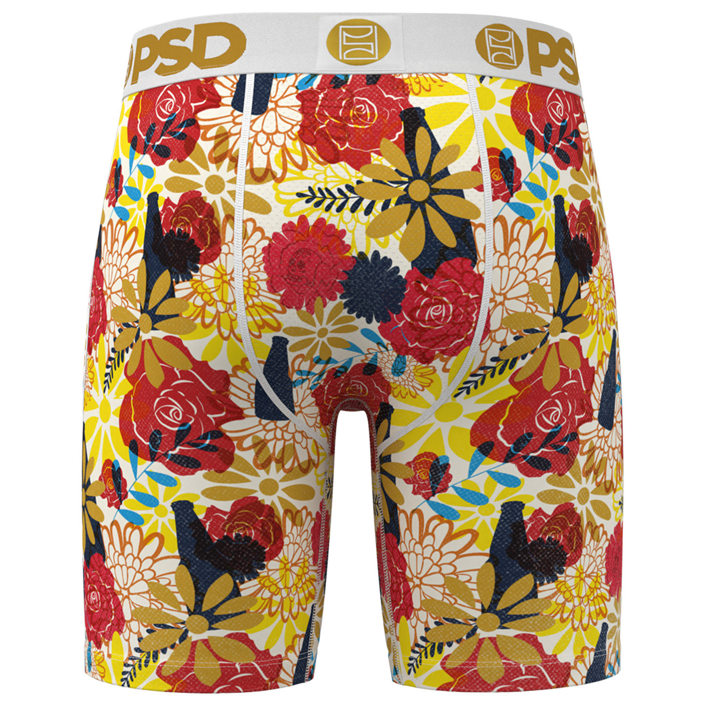 PSD Graphic Briefs - Men's - White/Multi