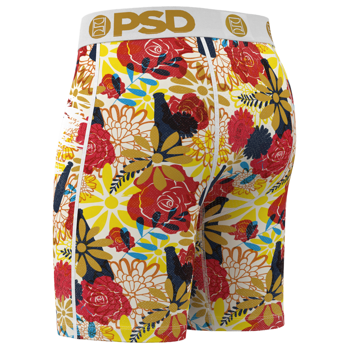 PSD Graphic Briefs - Men's - White/Multi