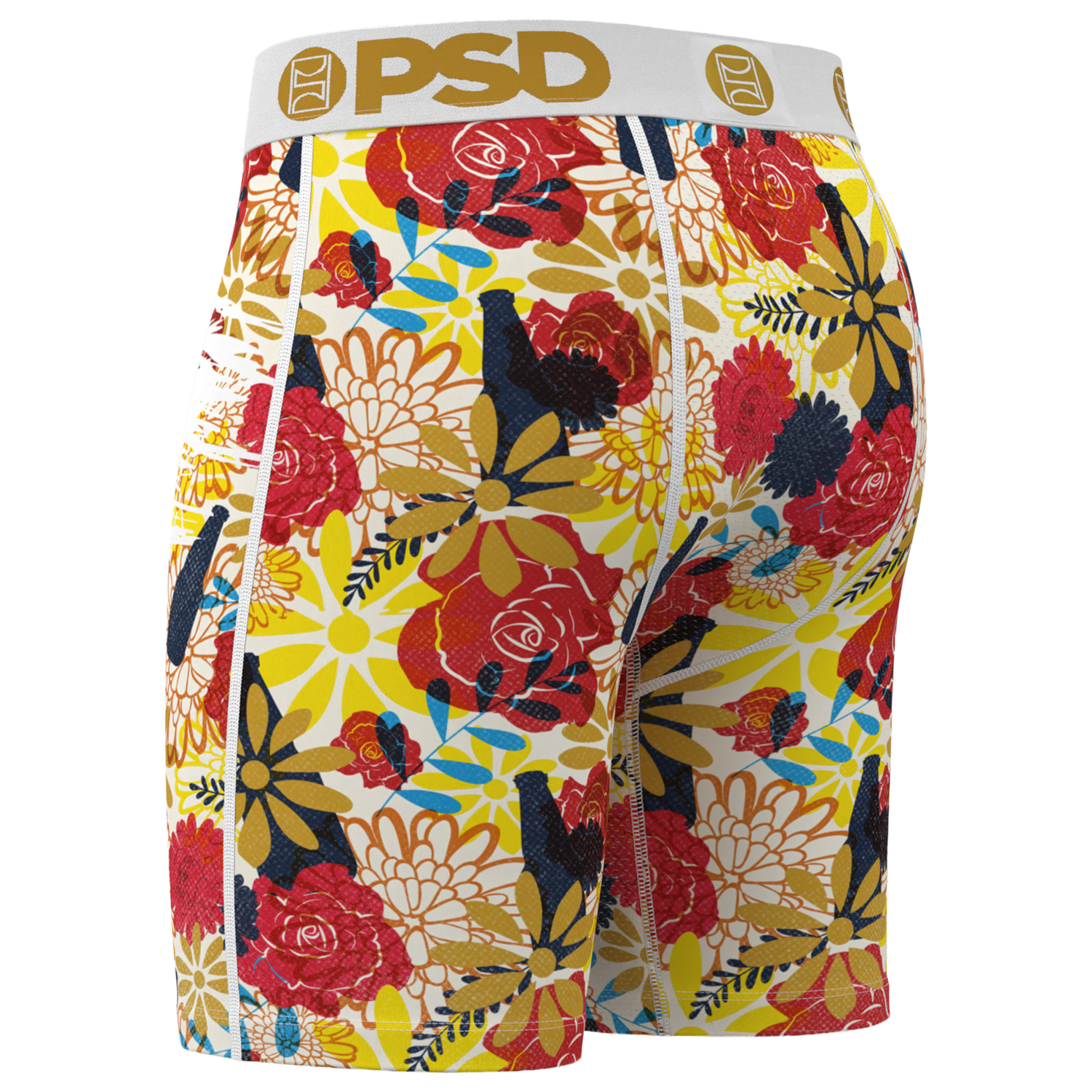 PSD Graphic Briefs - Men's - White/Multi