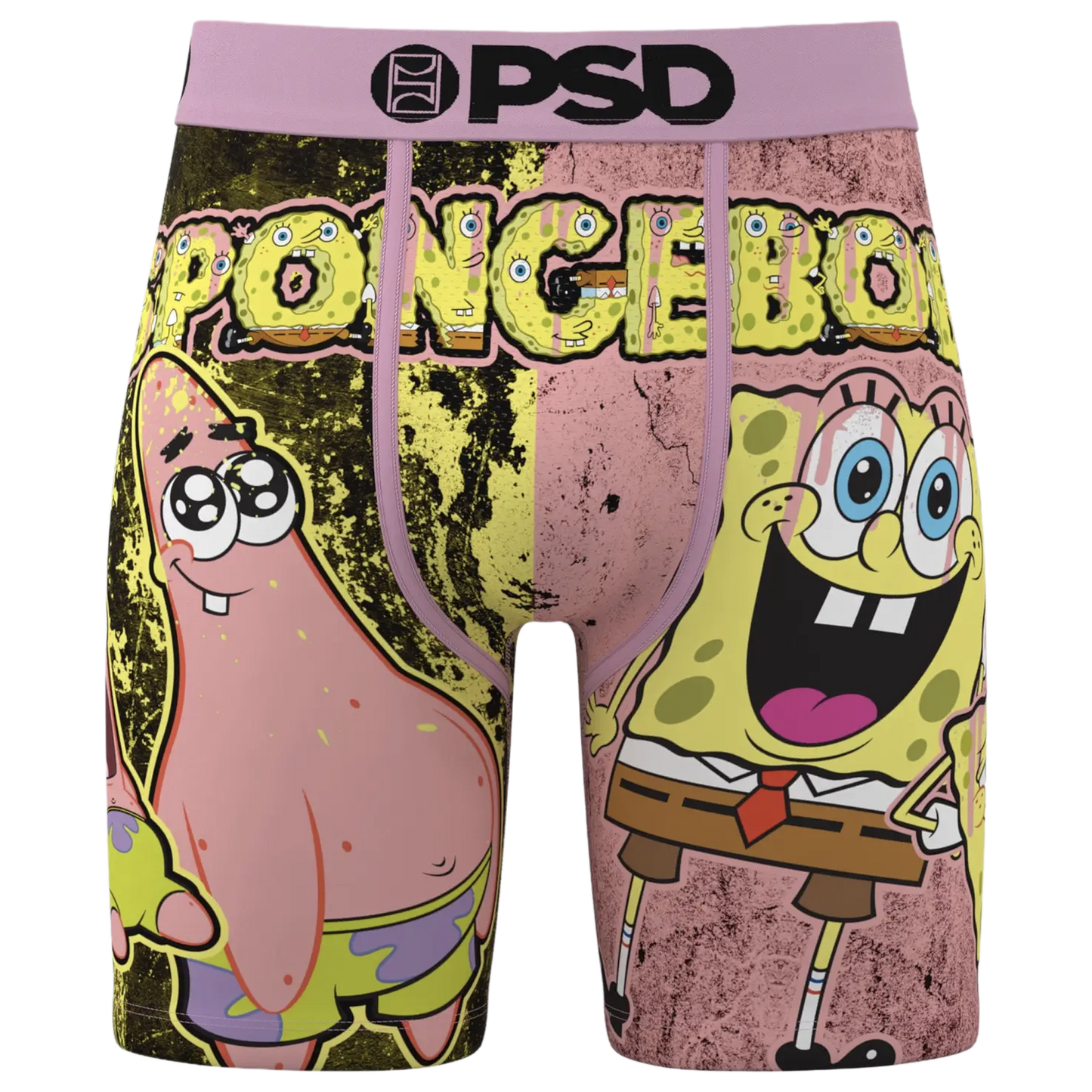 PSD Graphic Briefs - Men's - Yellow/Pink/Black