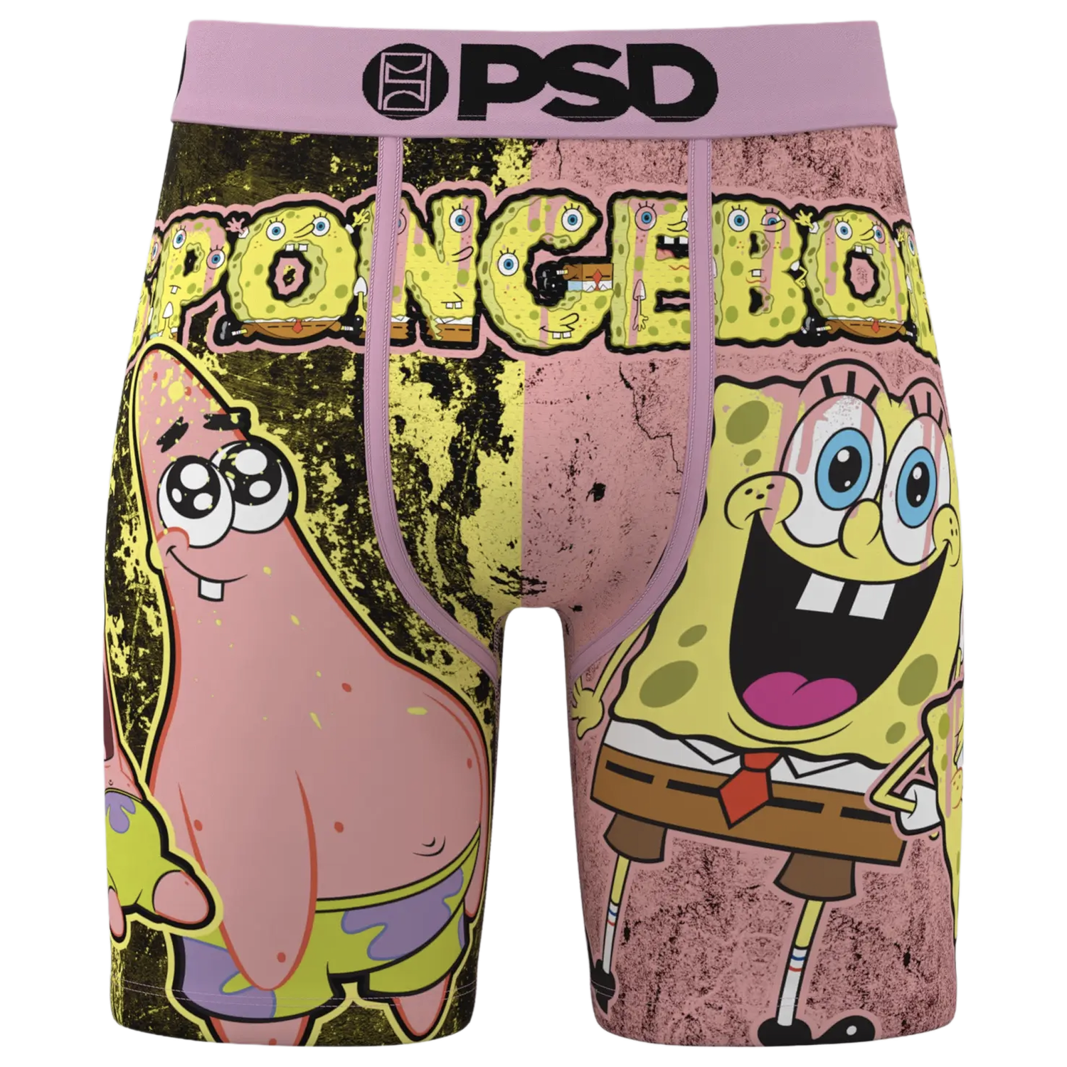 PSD Graphic Briefs - Men's - Yellow/Pink/Black