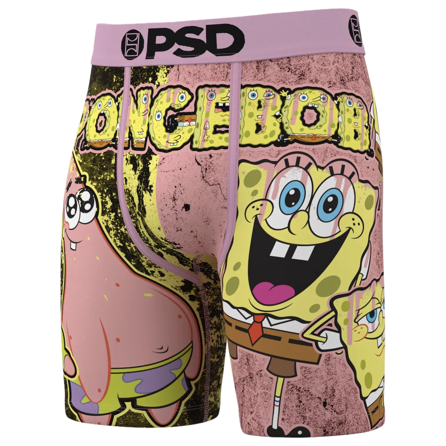 PSD Graphic Briefs - Men's - Yellow/Pink/Black