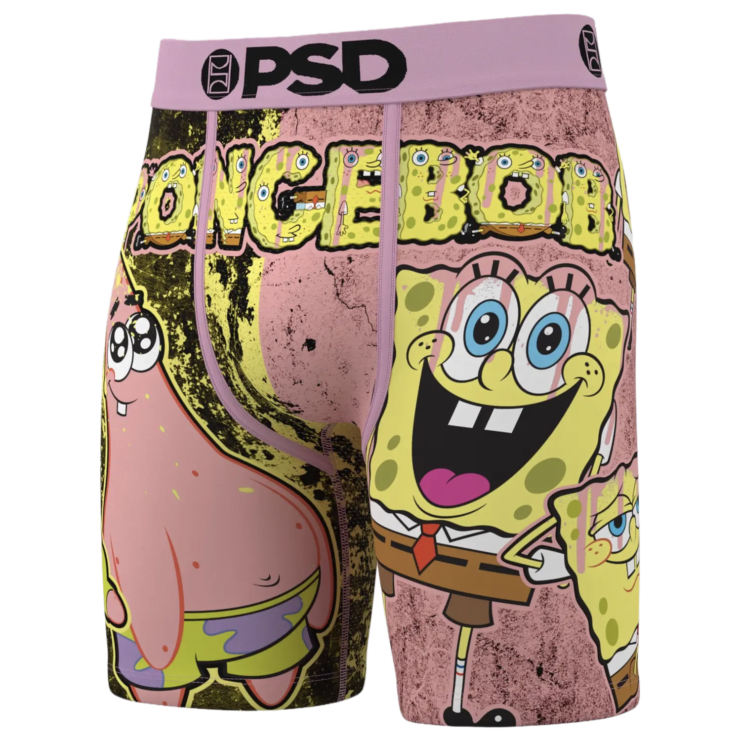 PSD Graphic Briefs - Men's - Yellow/Pink/Black