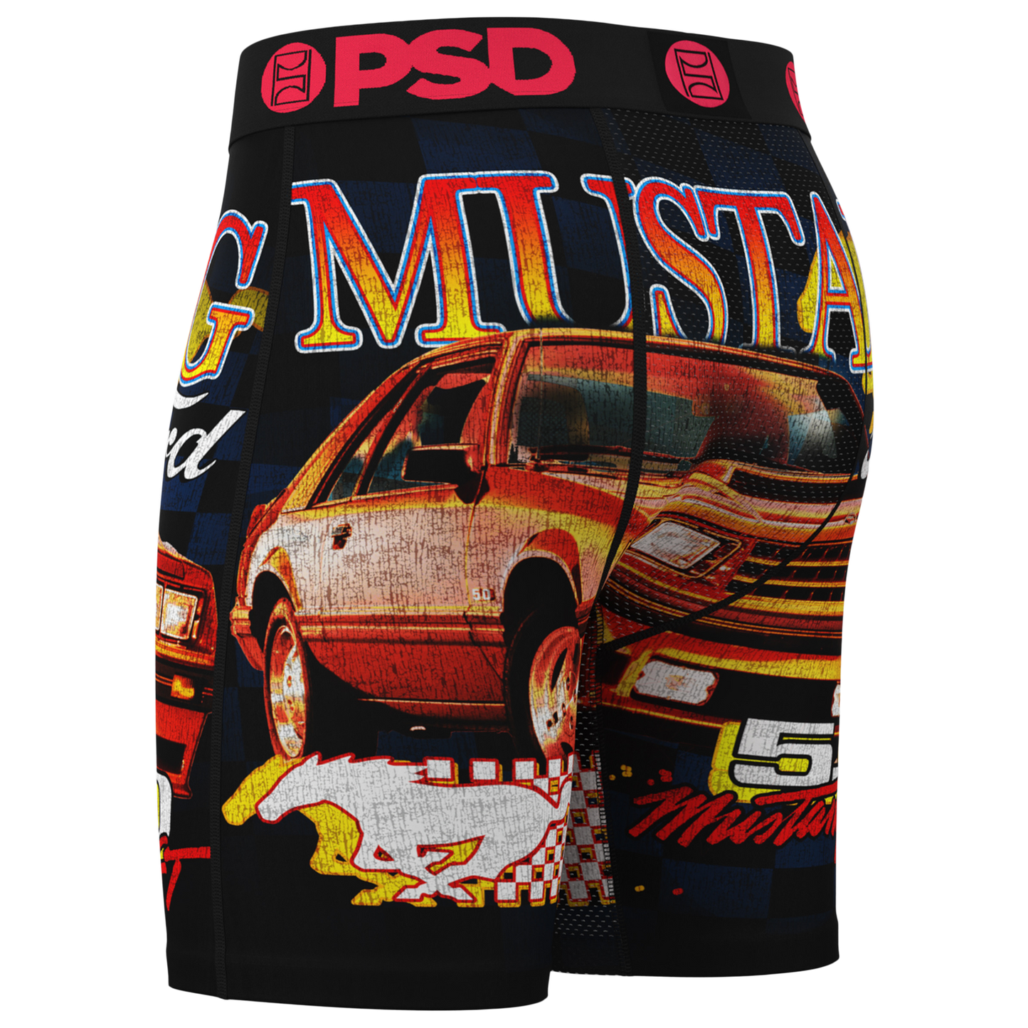 PSD Graphic Briefs - Men's - Black/Red/Orange
