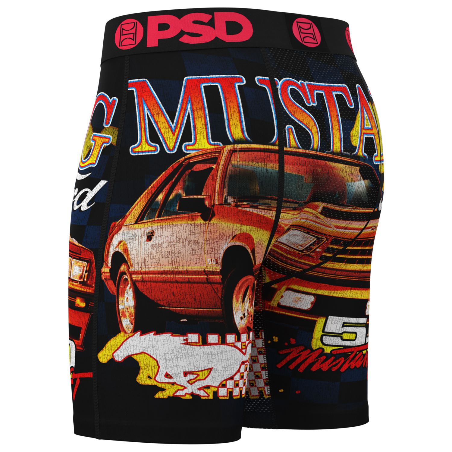 PSD Graphic Briefs - Men's - Black/Red/Orange