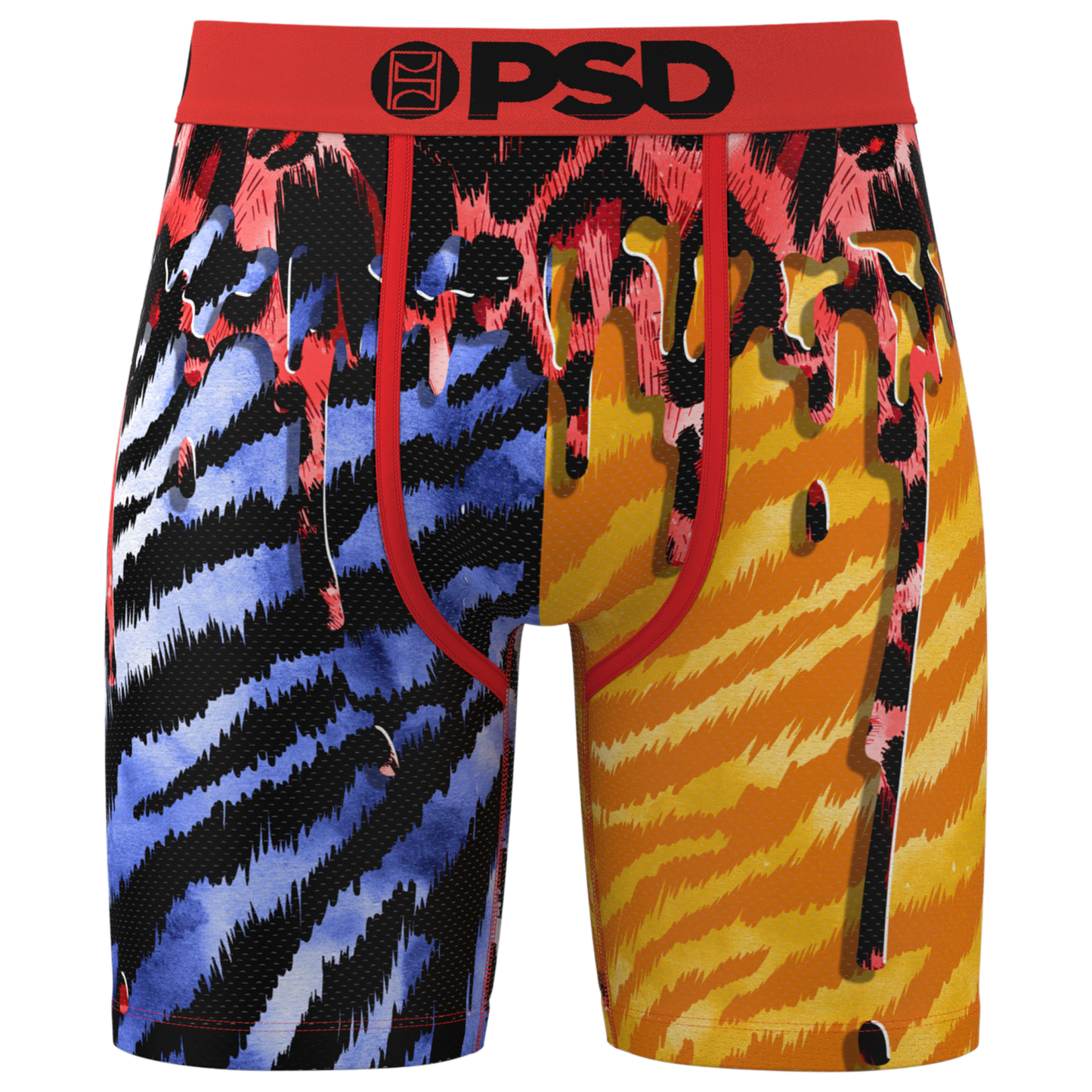 PSD Graphic Briefs - Men's - Blue/Orange