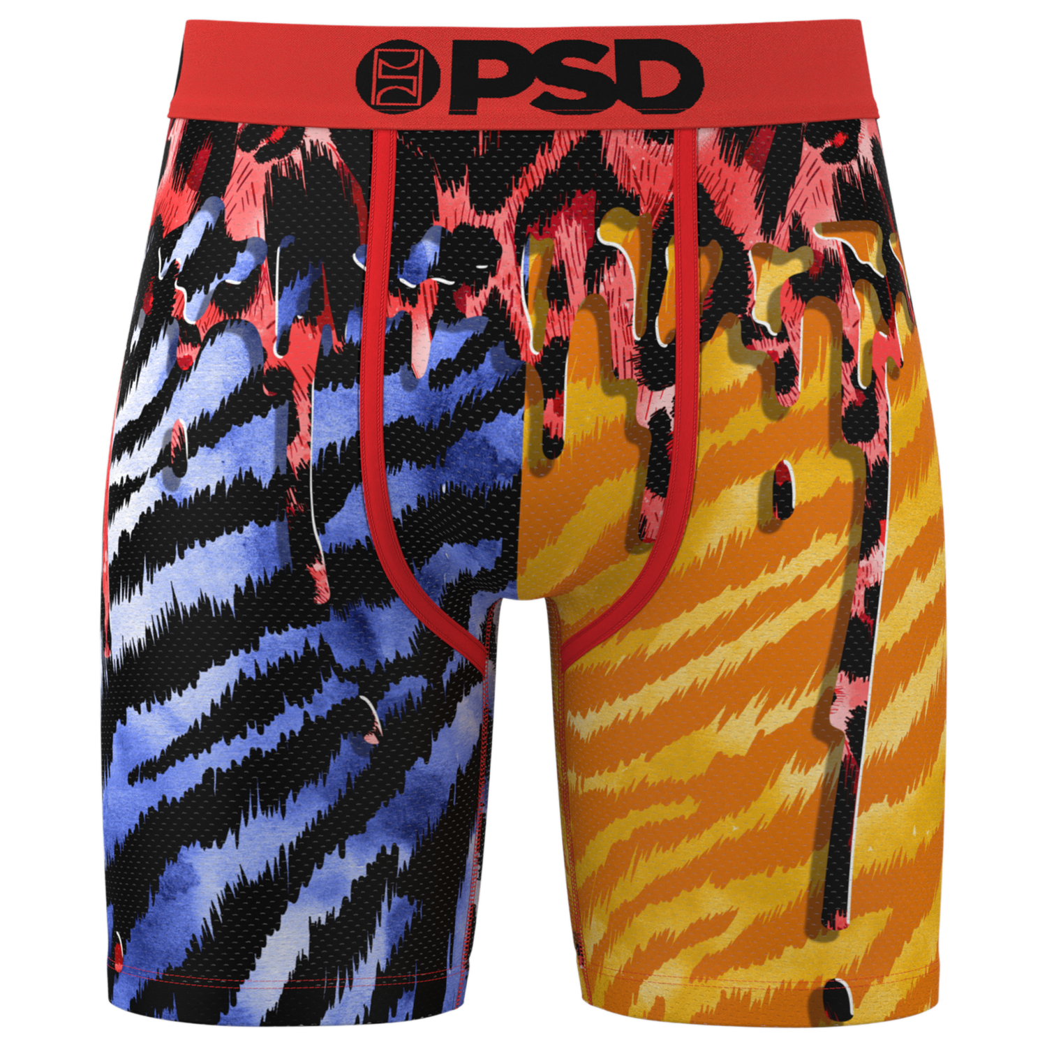 PSD Graphic Briefs - Men's - Blue/Orange