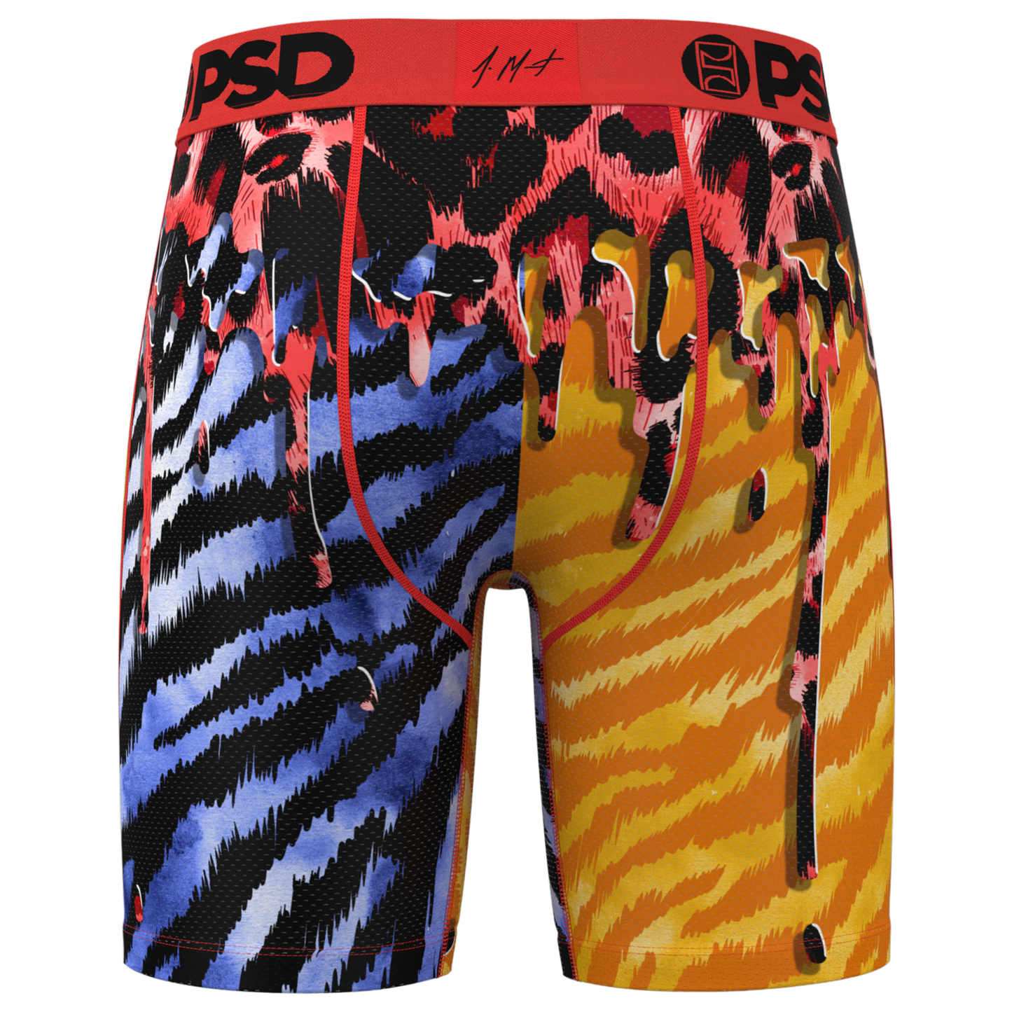 PSD Graphic Briefs - Men's - Blue/Orange