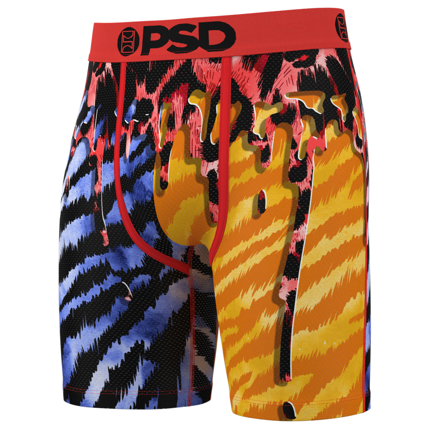 PSD Graphic Briefs - Men's - Blue/Orange