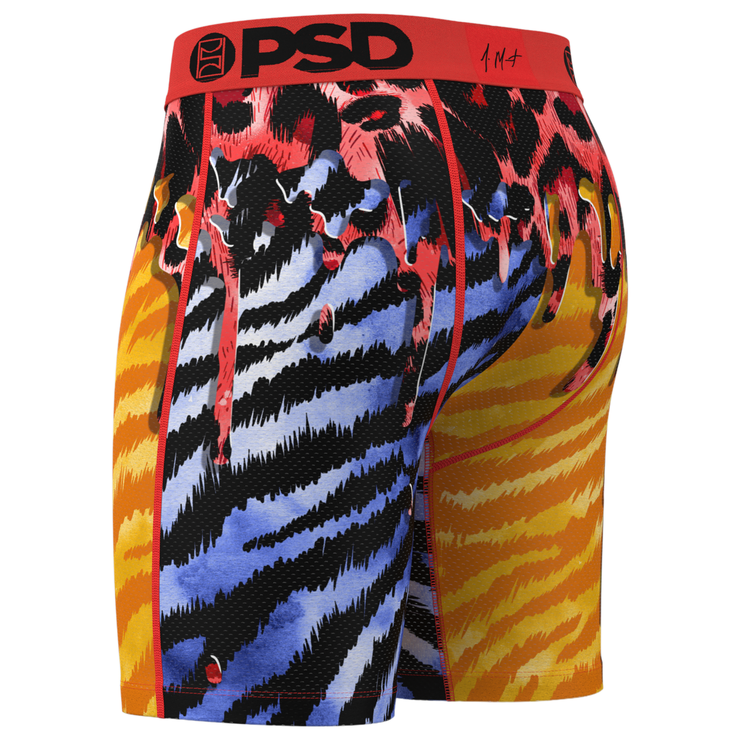 PSD Graphic Briefs - Men's - Blue/Orange