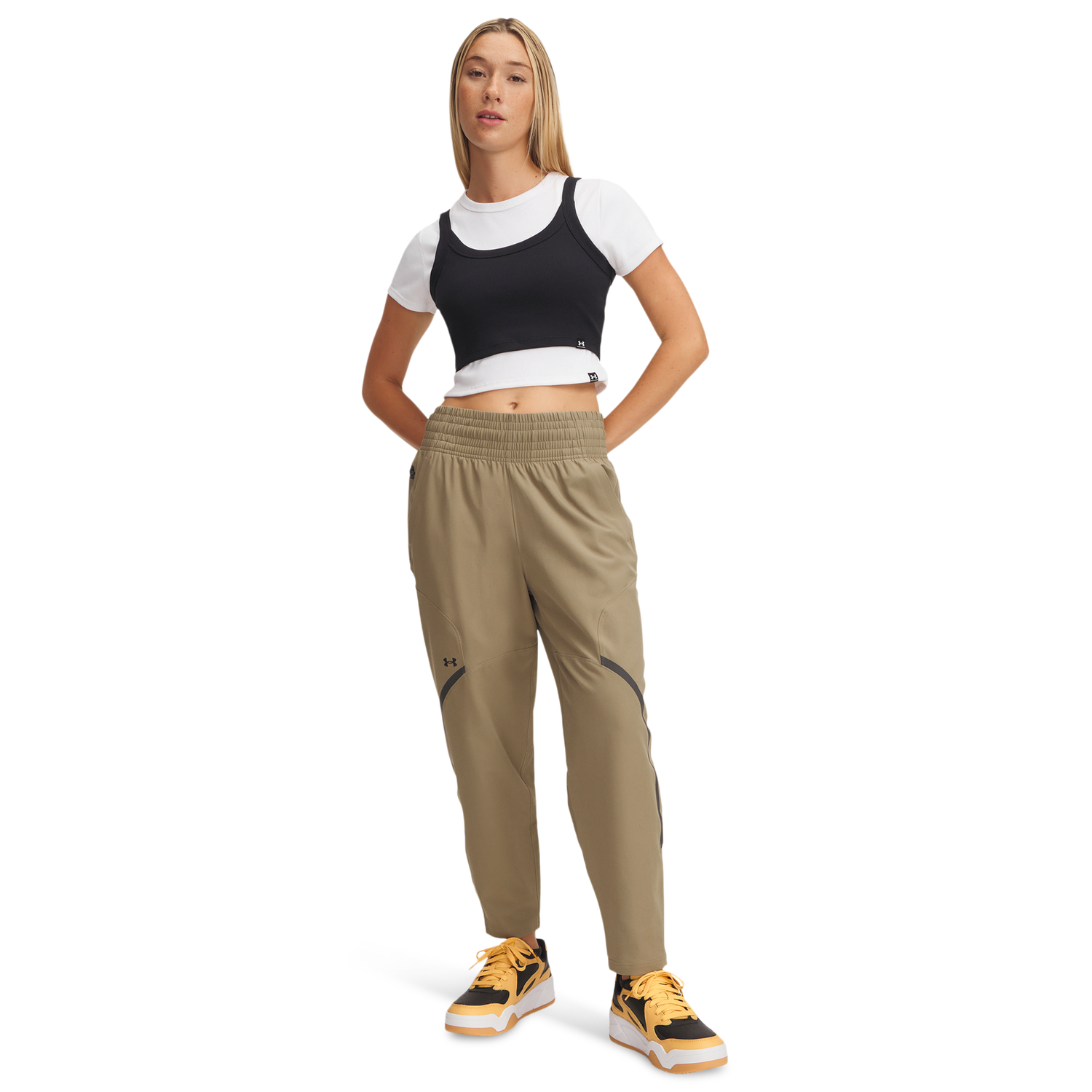 Under Armour Unstoppable Ankle Pants - Women's - Bayou/Black