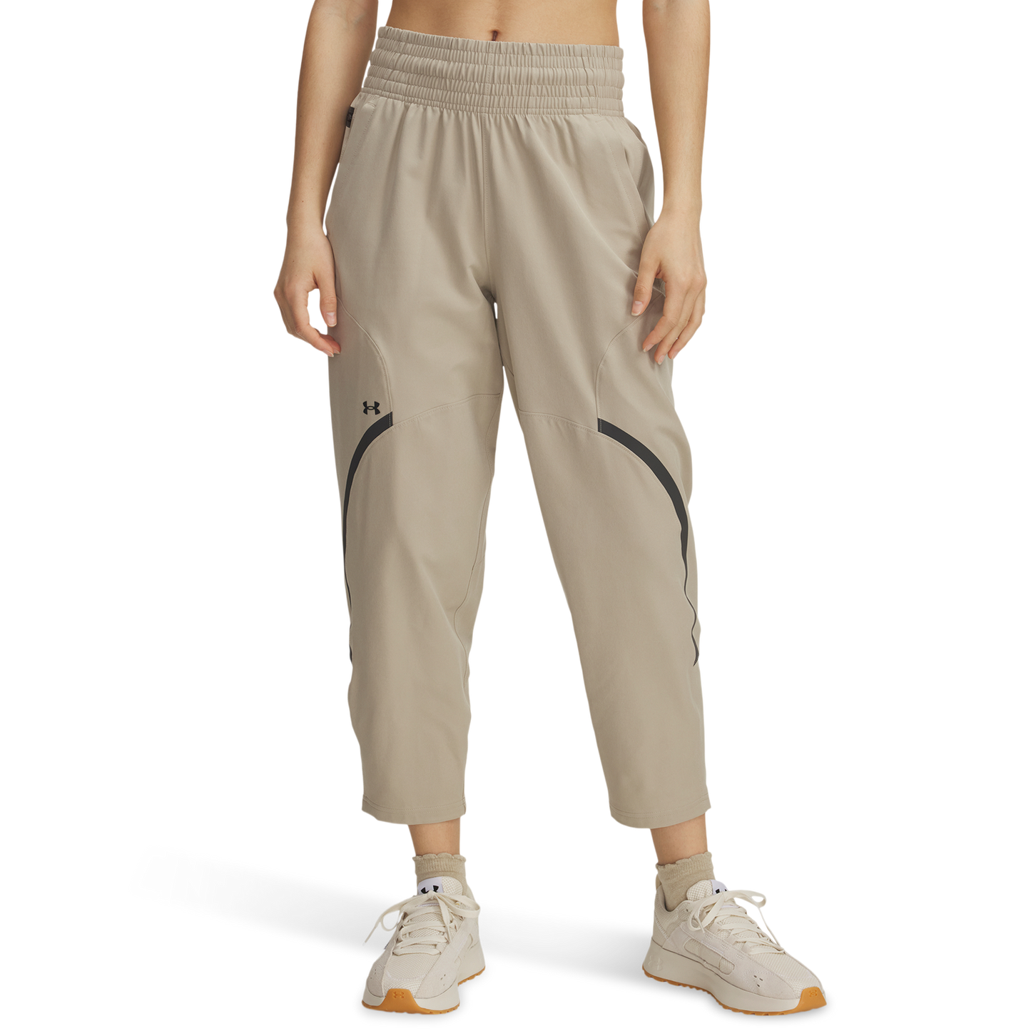 Under Armour Unstoppable Ankle Pants - Women's - City Khaki/Black