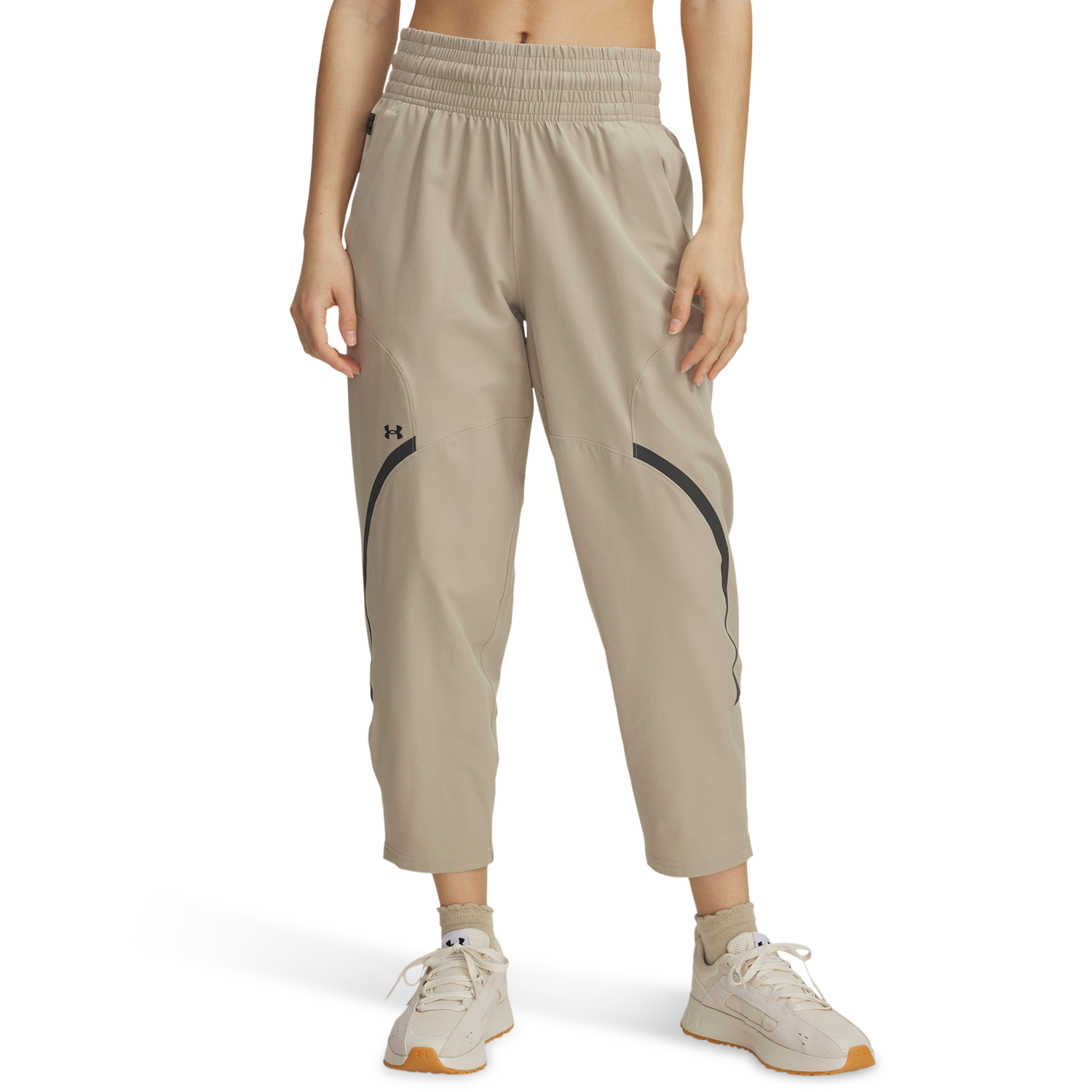 Under Armour Unstoppable Ankle Pants - Women's - City Khaki/Black