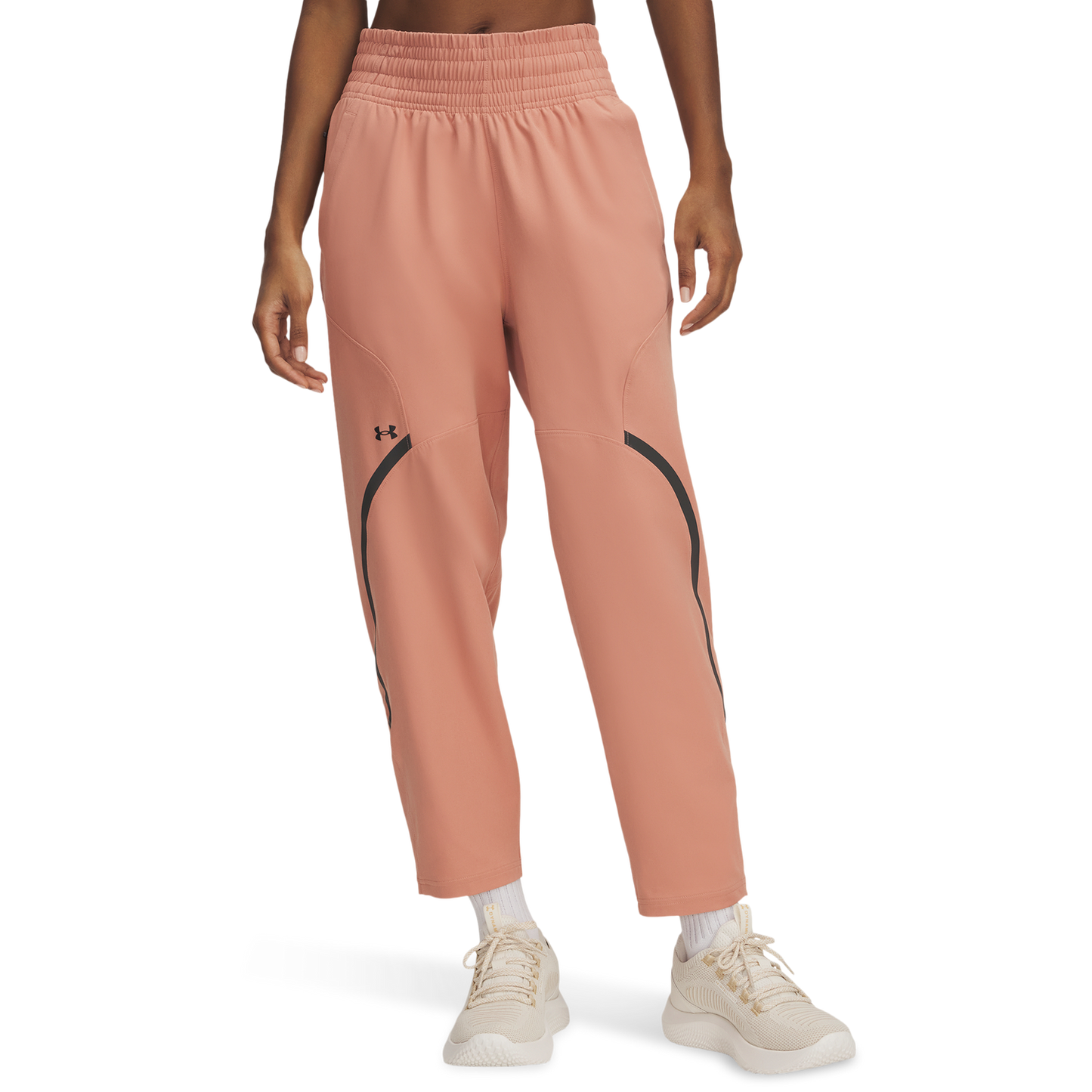 Under Armour Unstoppable Ankle Pants - Women's - Canyon Pink/Black