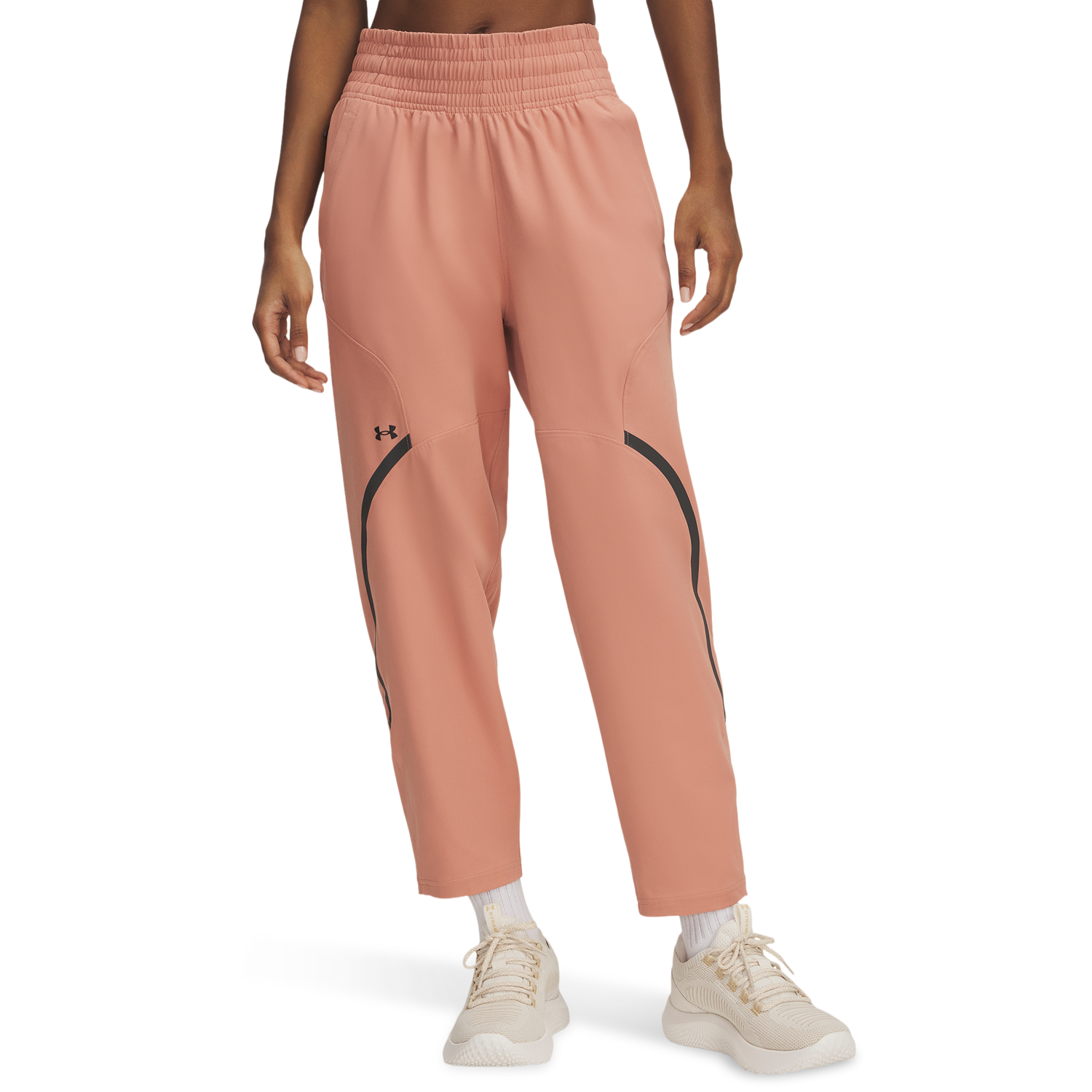 Under Armour Unstoppable Ankle Pants - Women's - Canyon Pink/Black