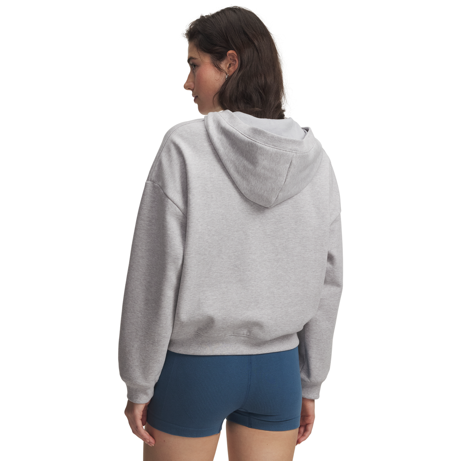 Under Armour Icon Fleece Half Zip Hoodie - Women's - Gray/Gray